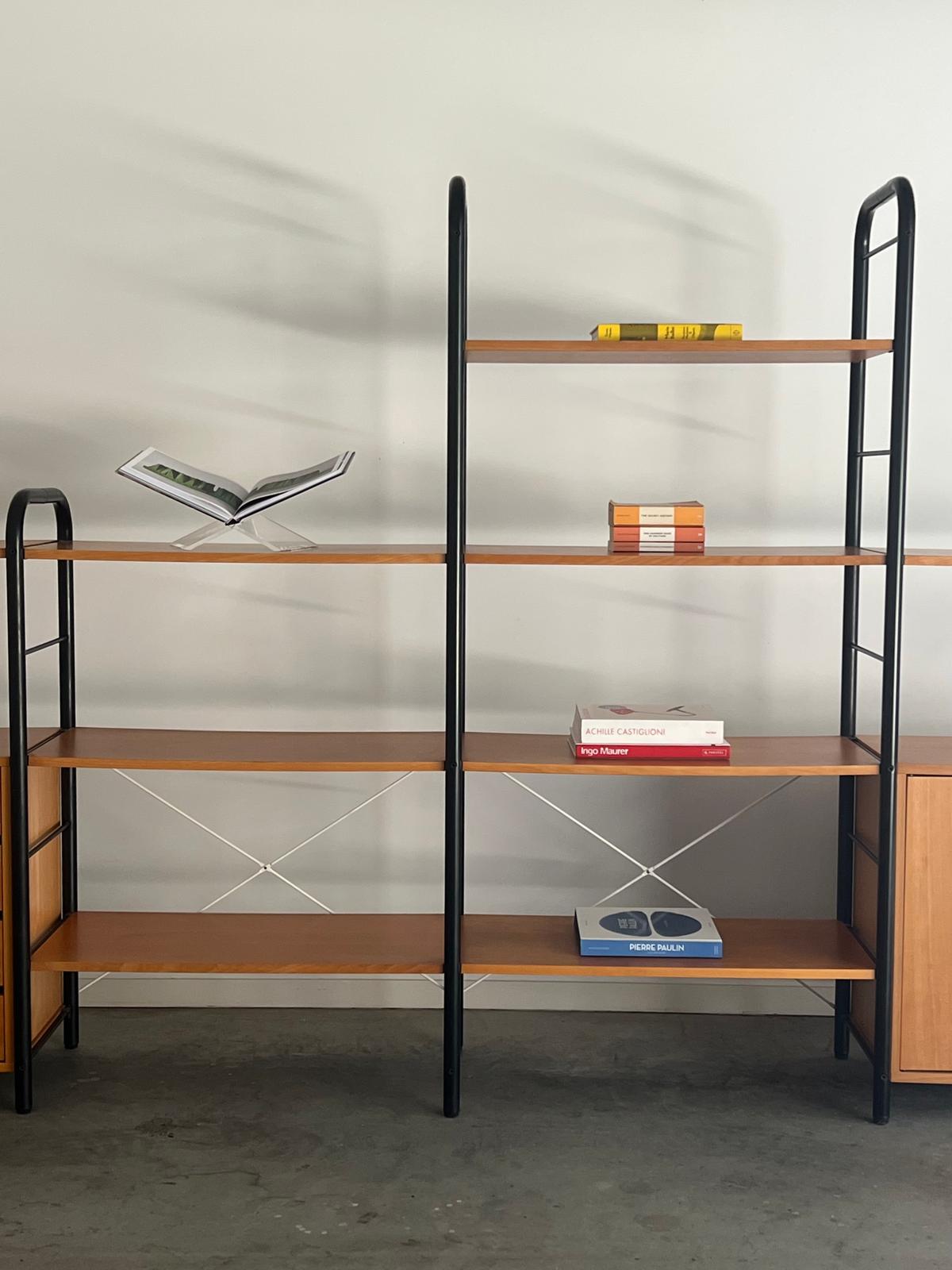 Large 80’s IKEA ‘Niklas’ Modular Shelving System