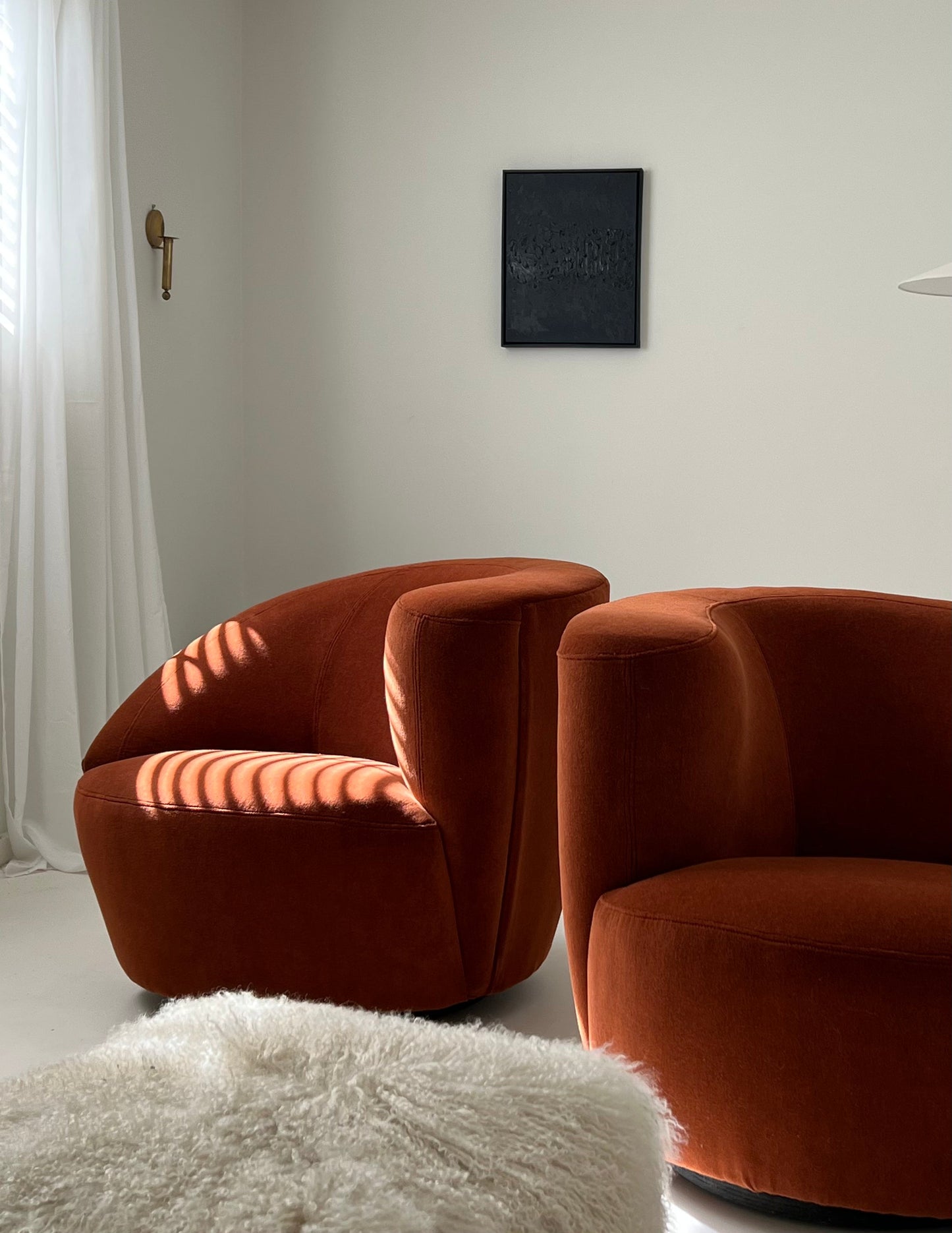 Corso Di Fiori Swivel Chairs - Two Available