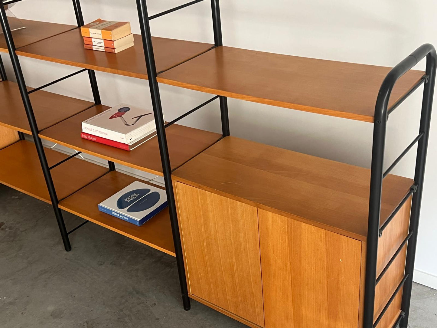 Large 80’s IKEA ‘Niklas’ Modular Shelving System