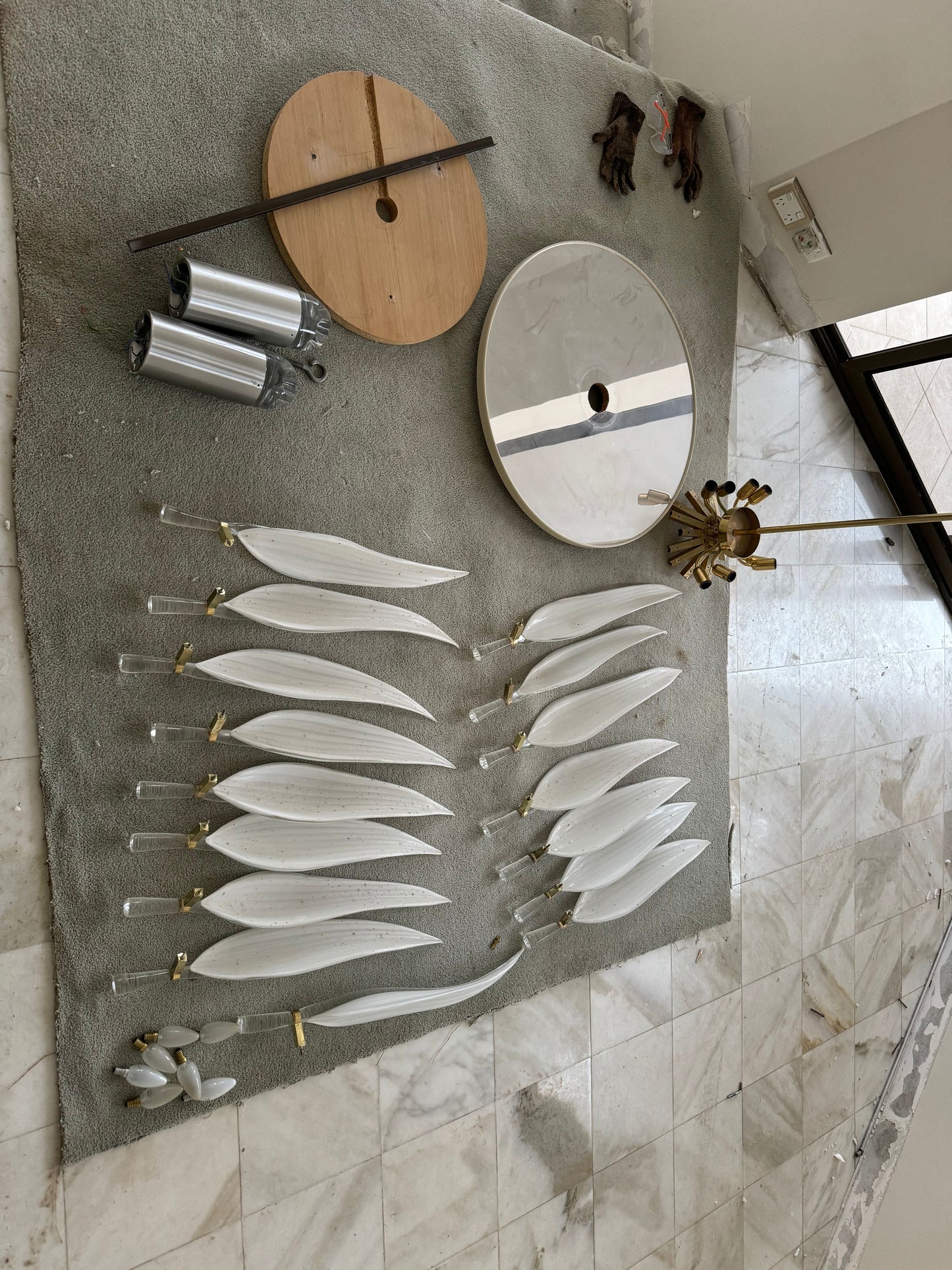 Franco Luce Murano Chandalier