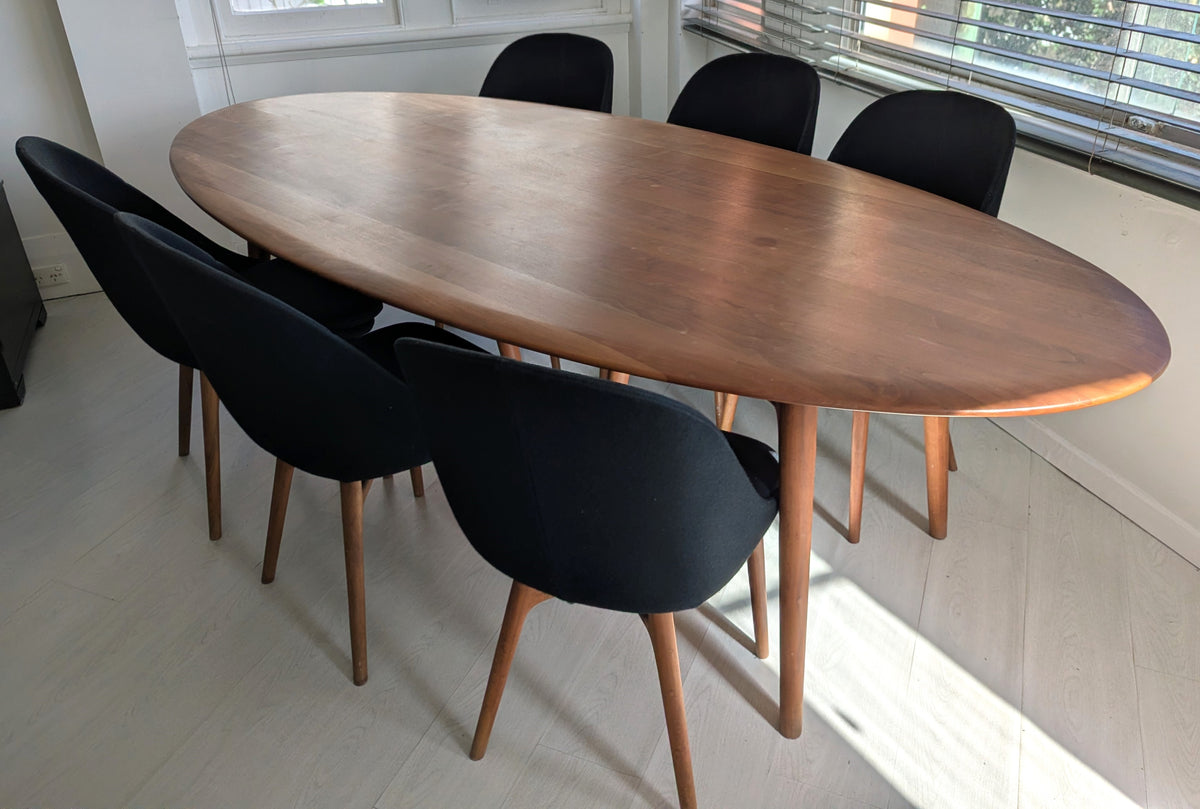 Oval Solo Dining Table by Neri & Hu