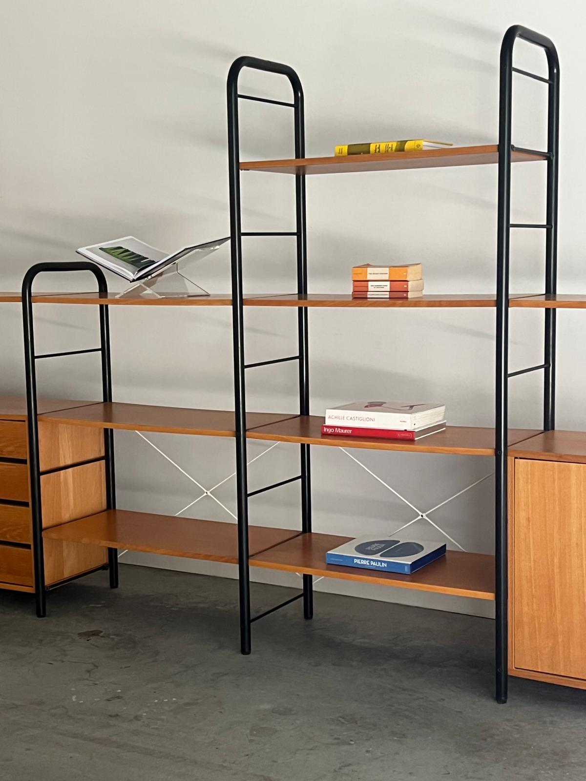 Large 80’s IKEA ‘Niklas’ Modular Shelving System