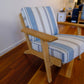 Vintage Hans Wegner Plank Chair and Footstool