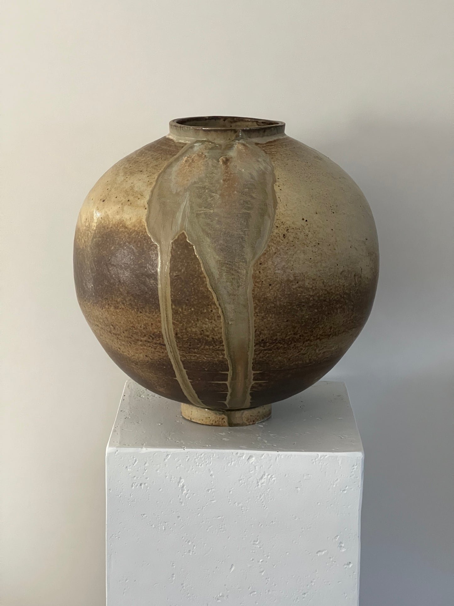Pan Pottery Moon Jar