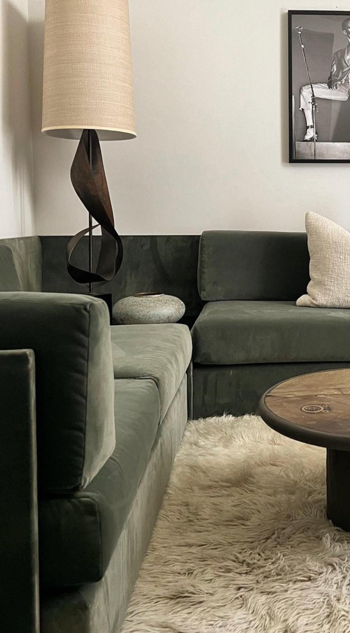 Deposit Green Modular Sofa