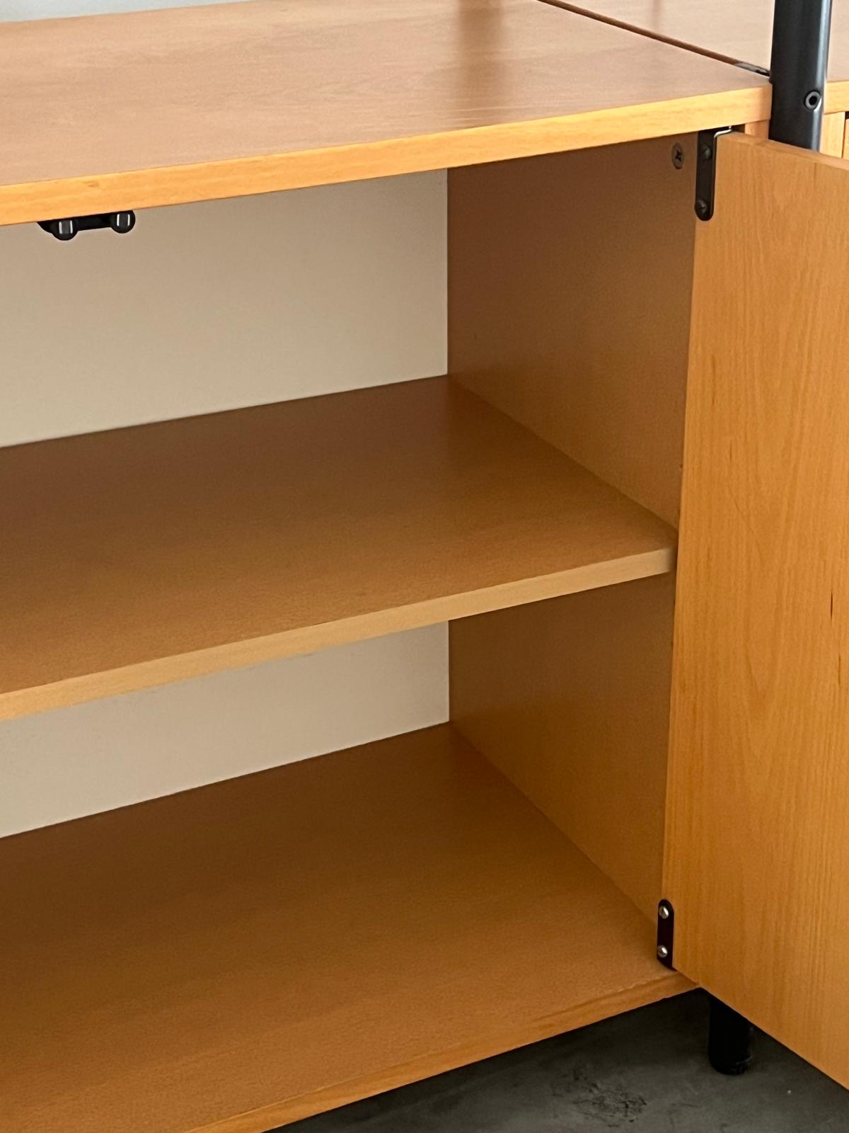 Large 80’s IKEA ‘Niklas’ Modular Shelving System