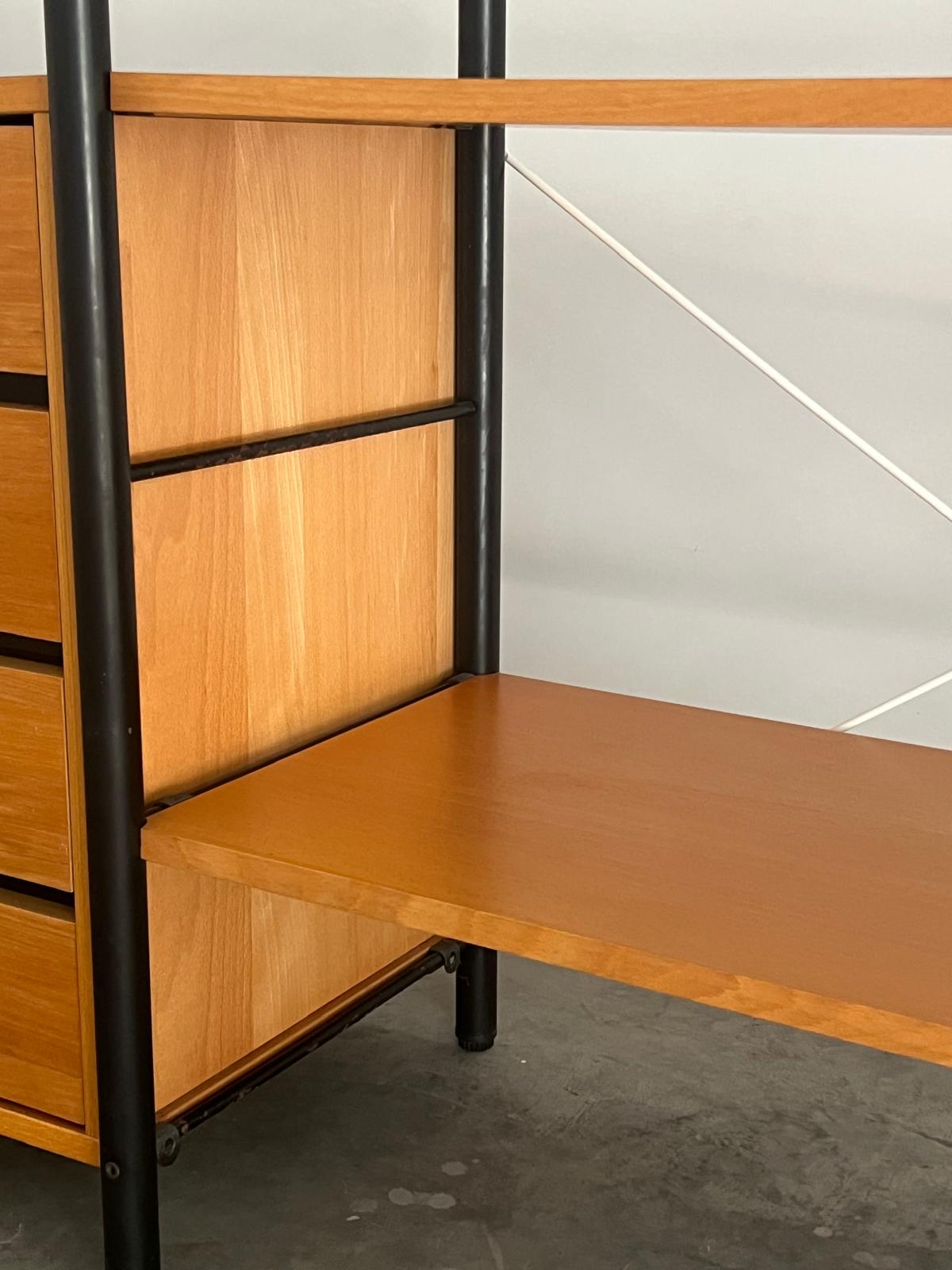 Large 80’s IKEA ‘Niklas’ Modular Shelving System