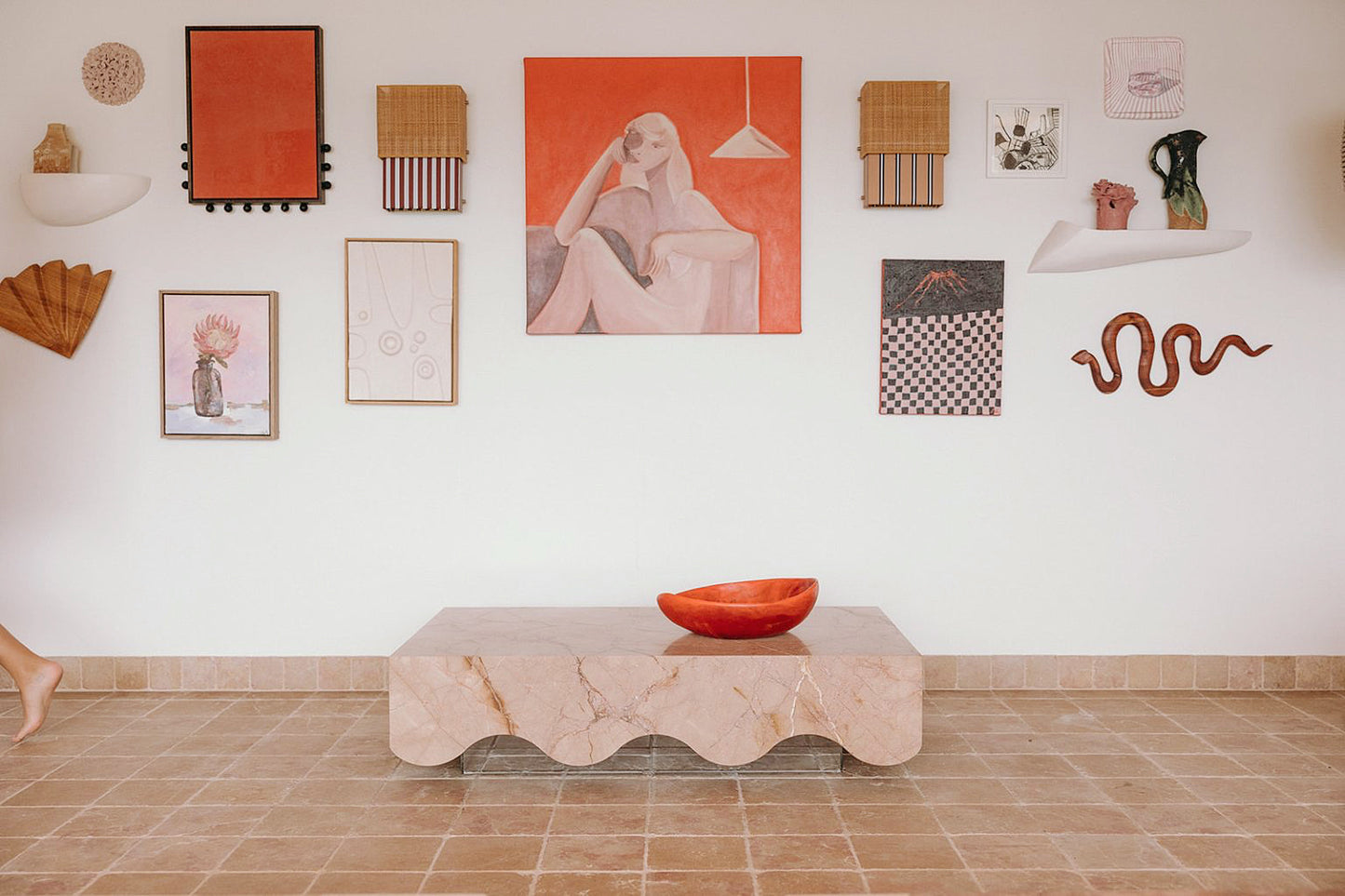 The Valerie June Marble Coffee Table