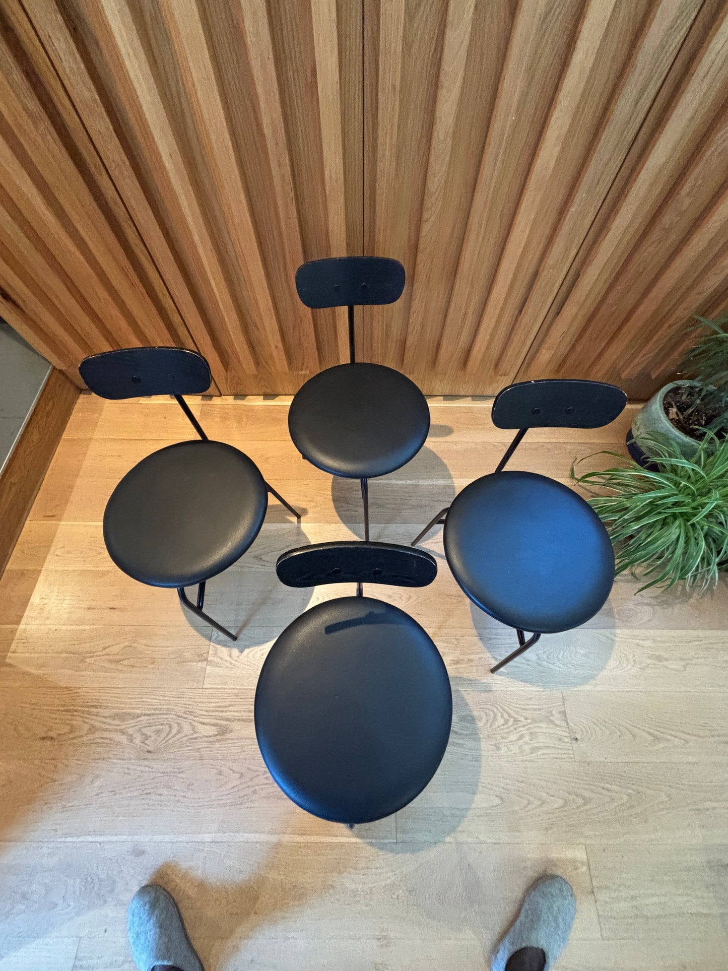 Set of Four Audo Copenhagen Chairs