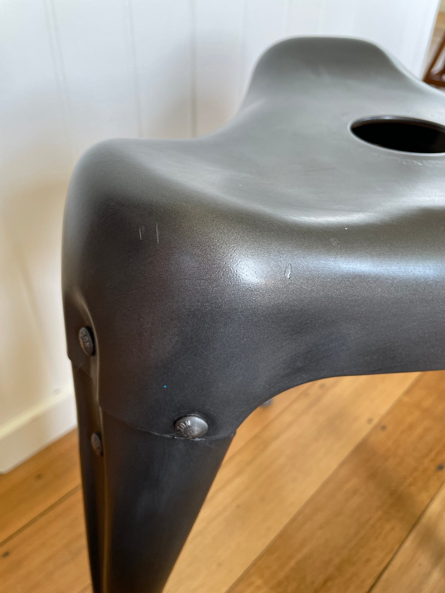 Vintage Yasu Sasamoto Dulton Co Wisdom Tooth Stool, Japan