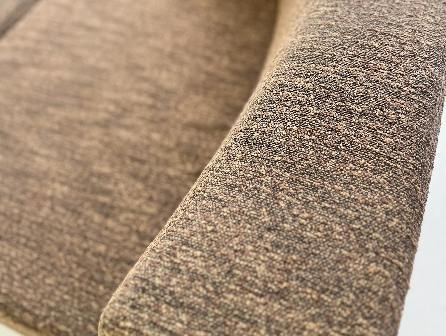 ON HOLD - Vintage Italian Designer Chunky Boucle Modular Sofa