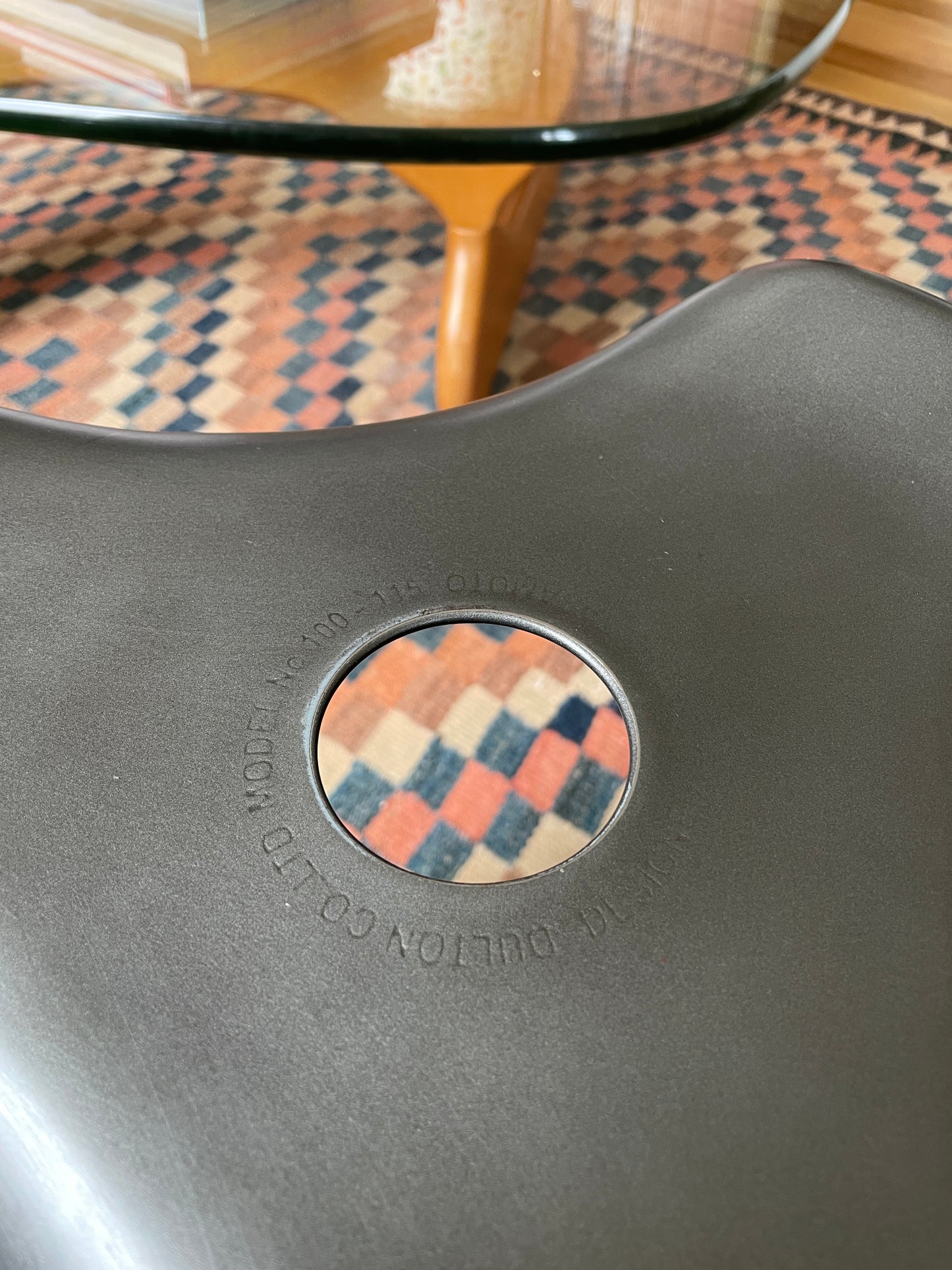 Vintage Yasu Sasamoto Dulton Co Wisdom Tooth Stool, Japan