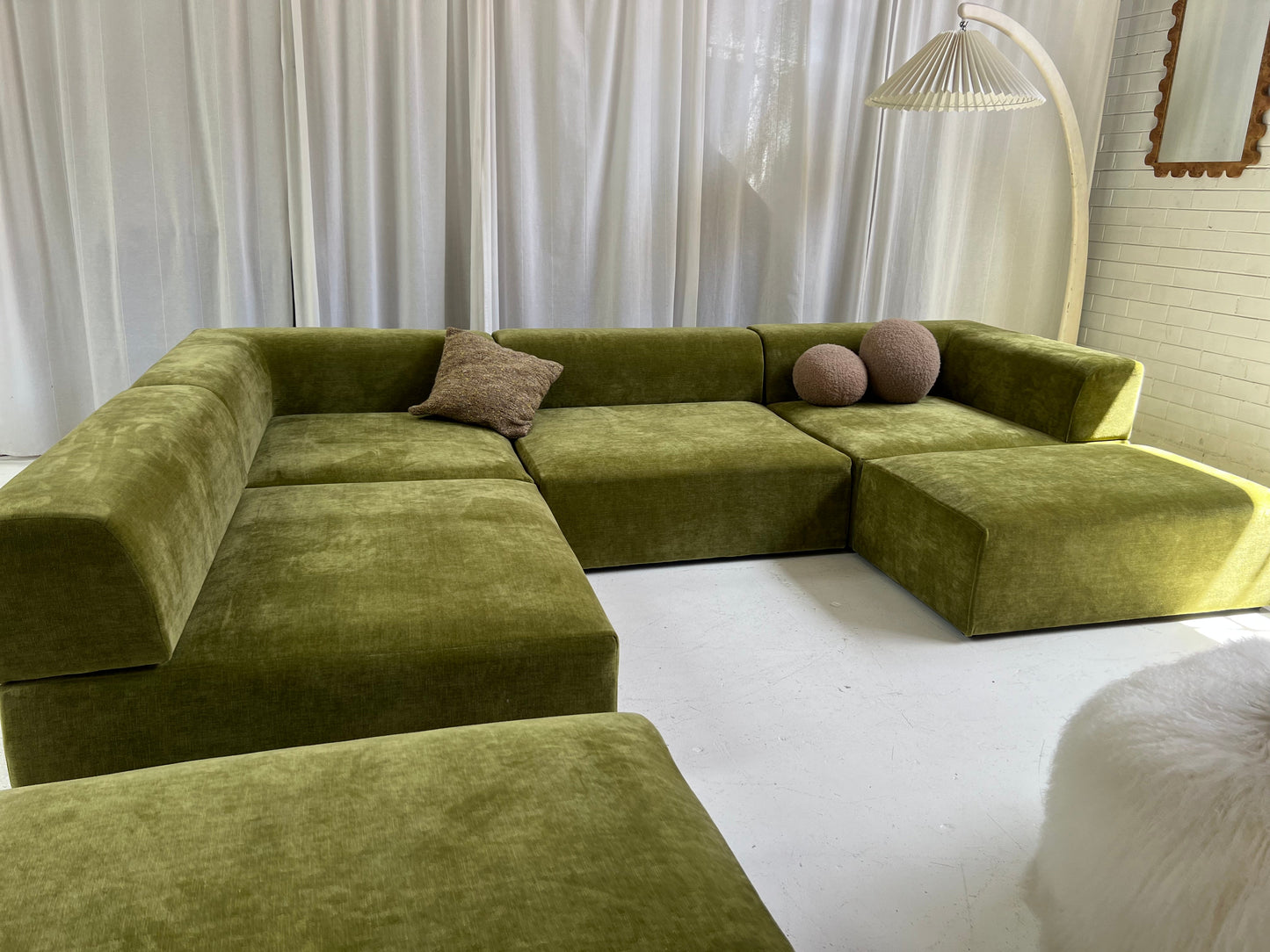 Custom Order - Anna (deposit) Bespoke Large Modular Sofa Set