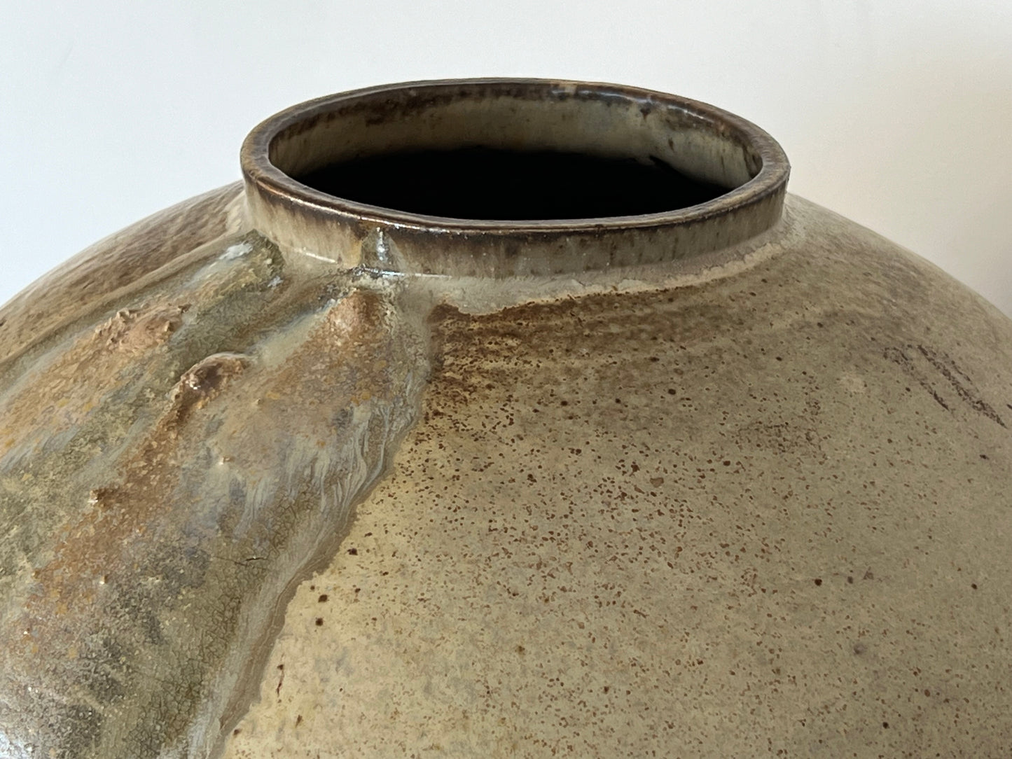Pan Pottery Moon Jar