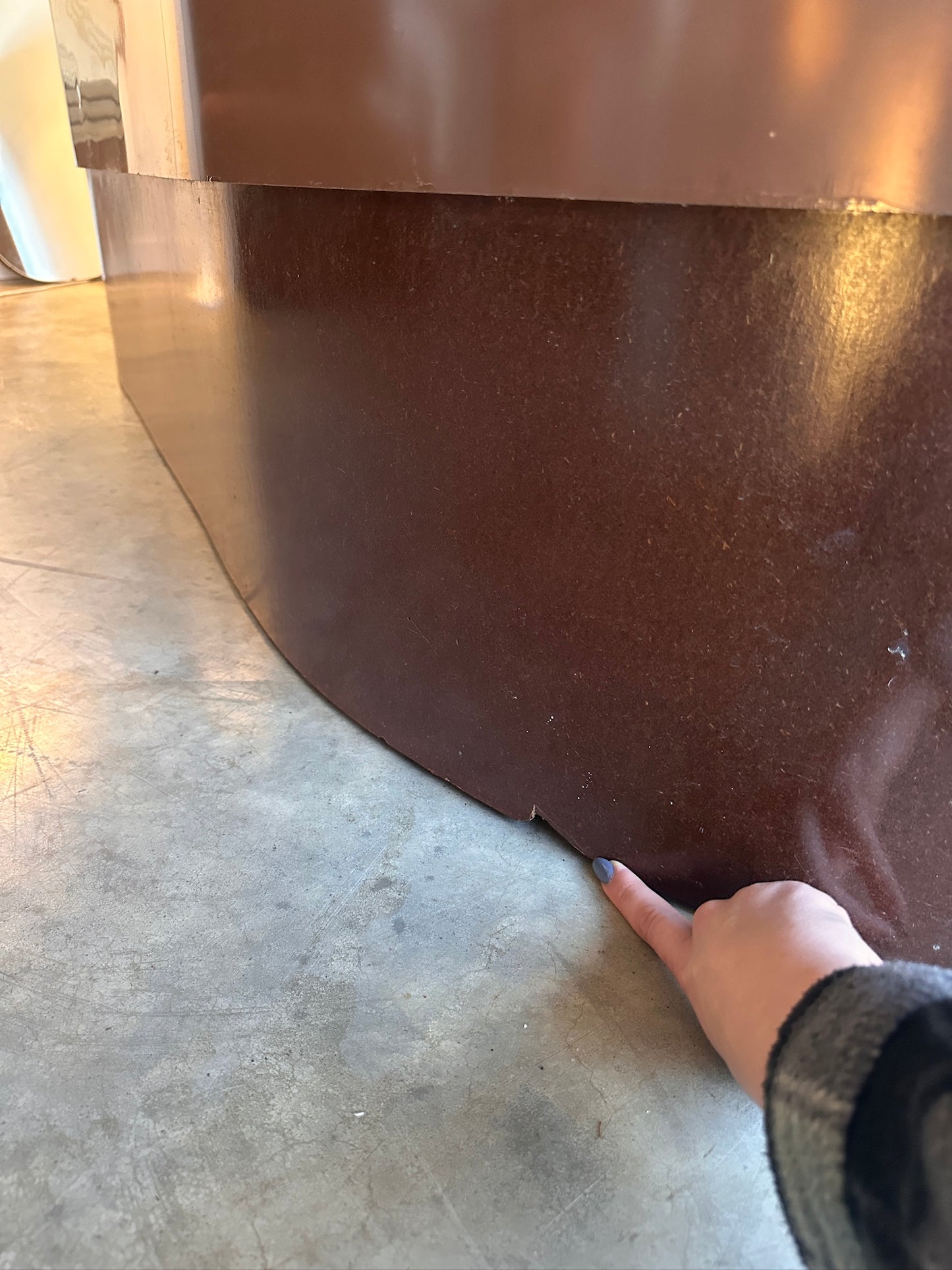 Vintage Custom Space Age Chrome Bar / Counter