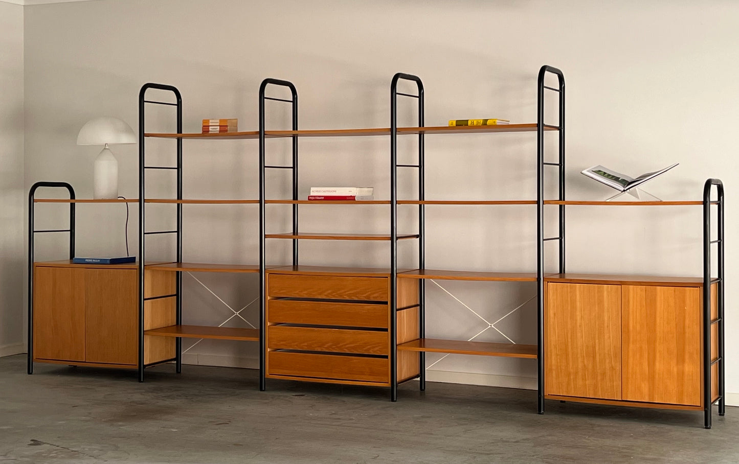 Large 80’s IKEA ‘Niklas’ Modular Shelving System