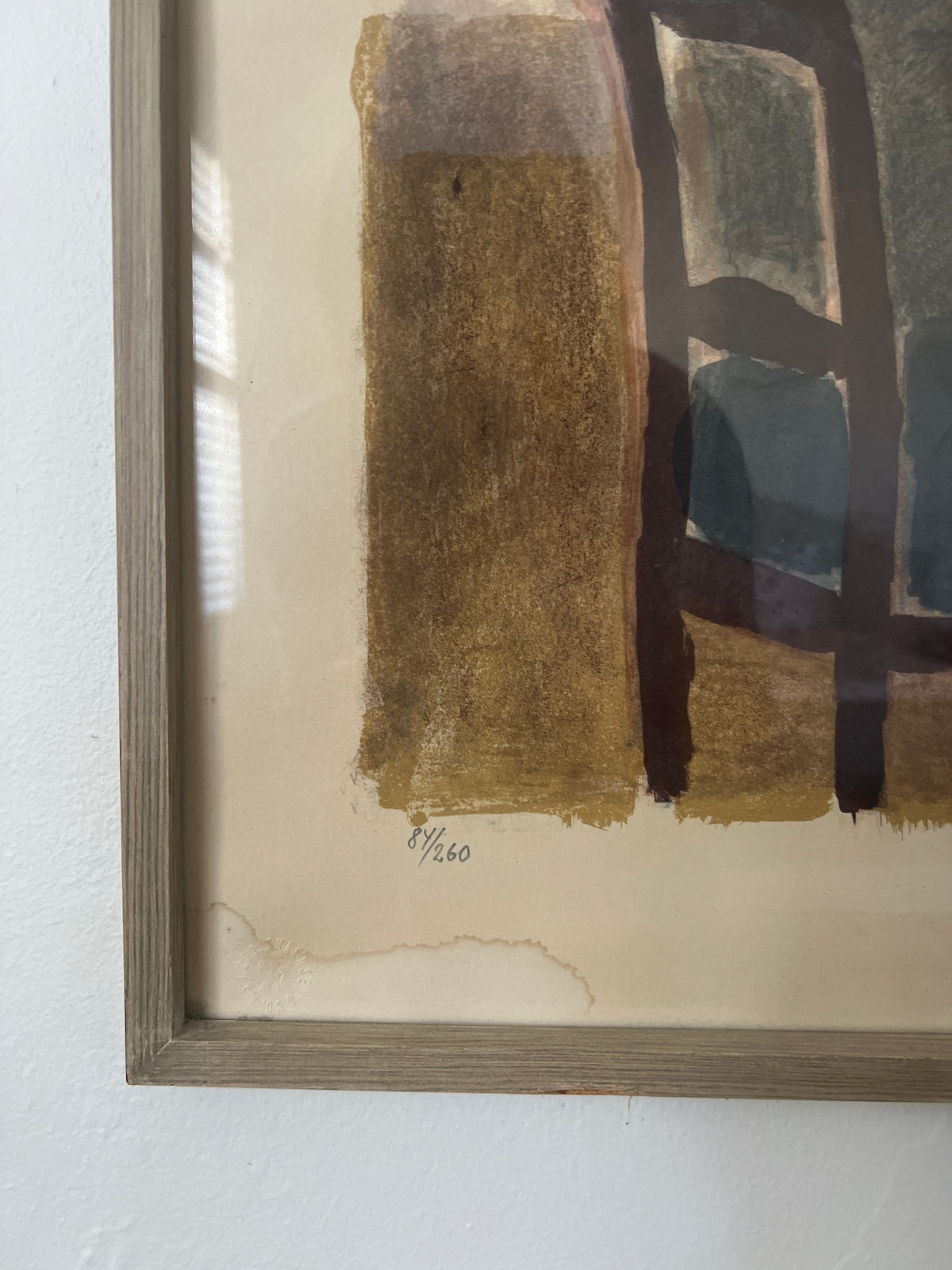 Signed Lithograph by Gustav Rudberg, Sweden