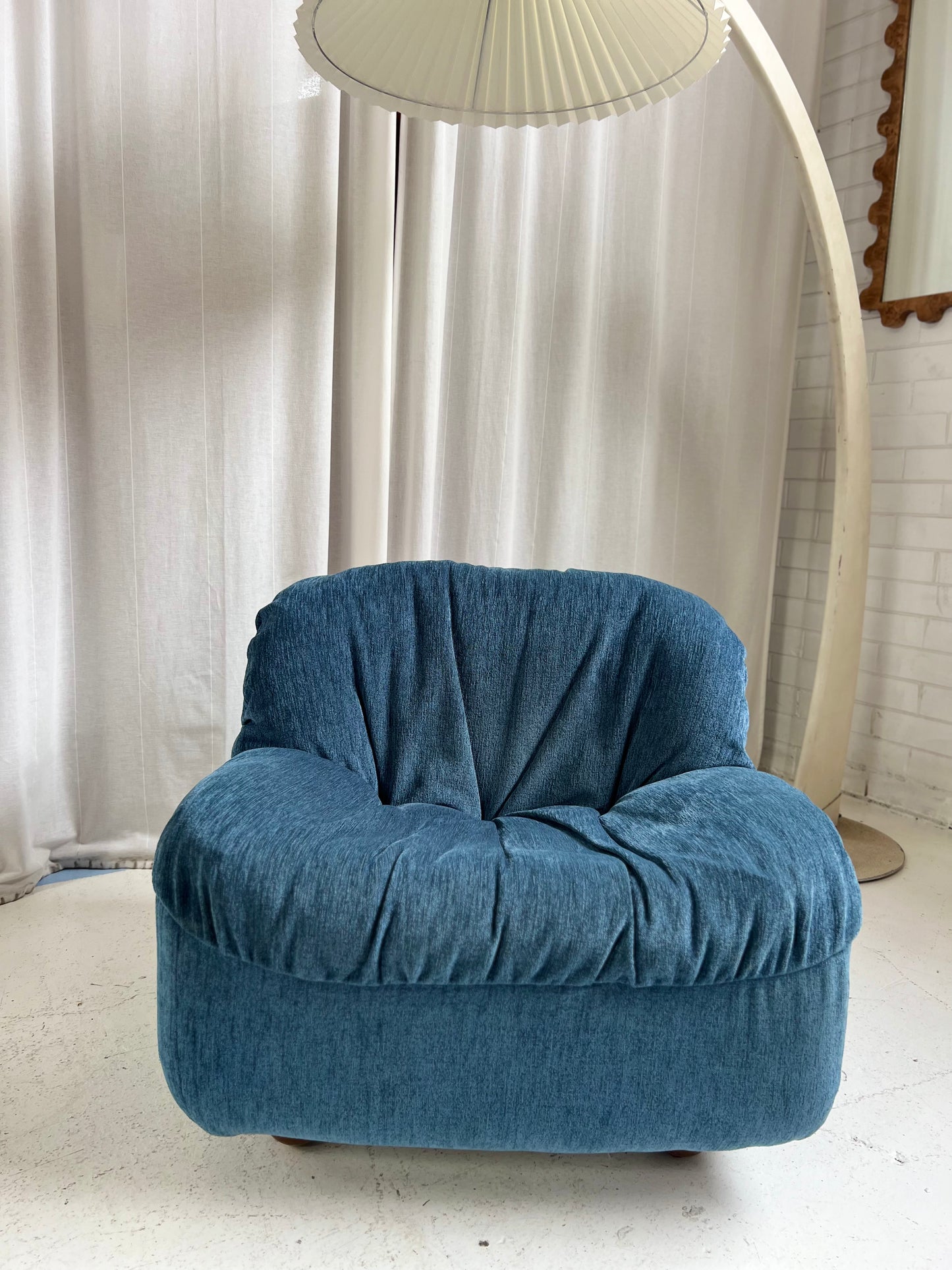 Zotta Vintage Corduroy Modular Chairs - Four Available