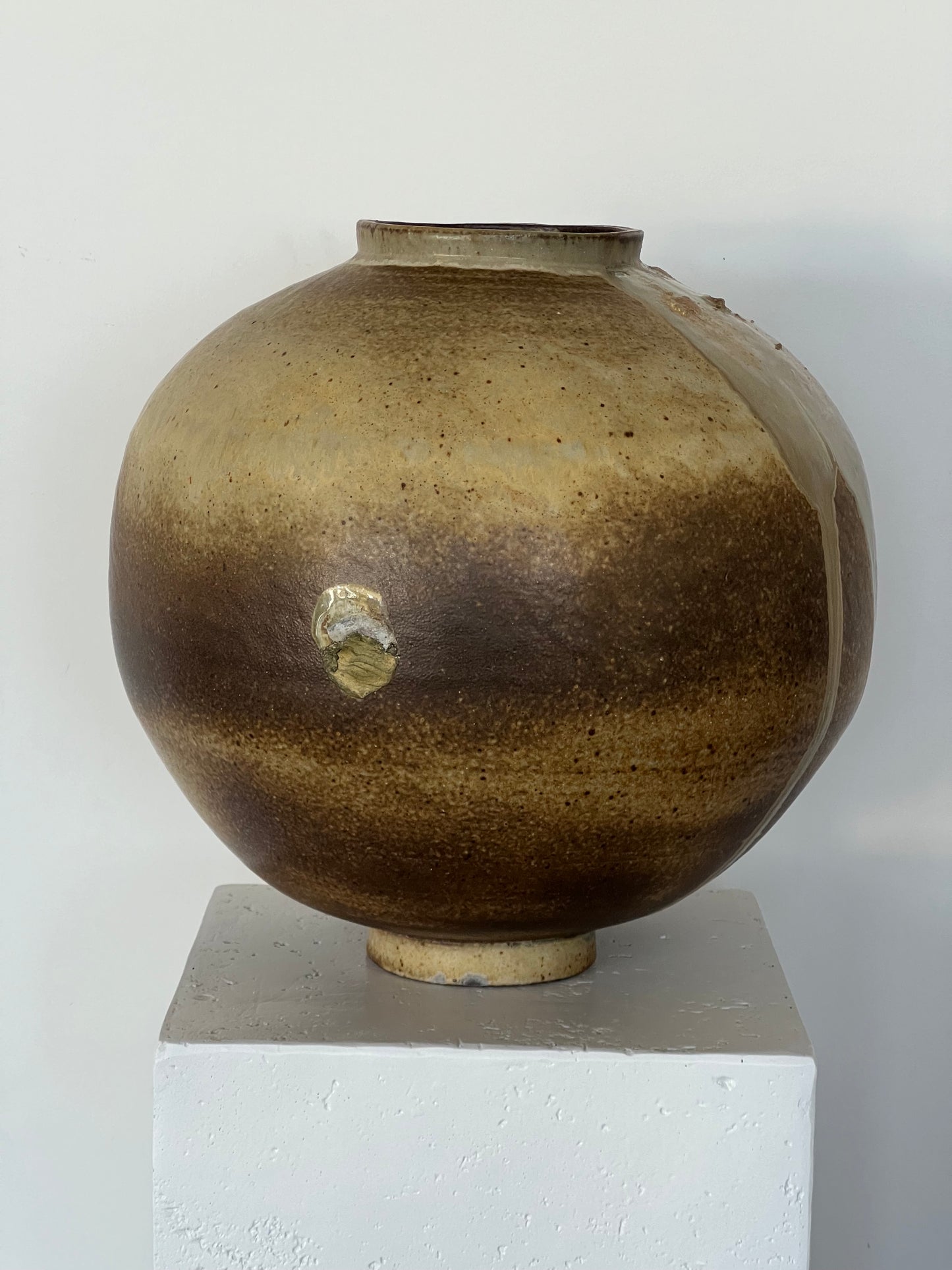 Pan Pottery Moon Jar