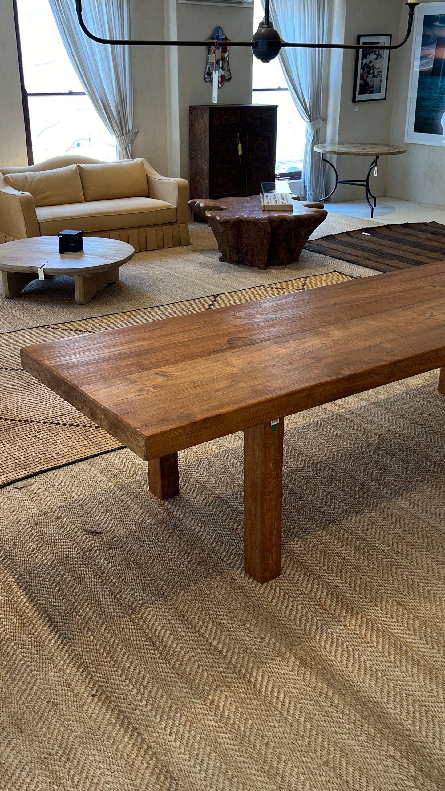 Antique Teak Dining Table