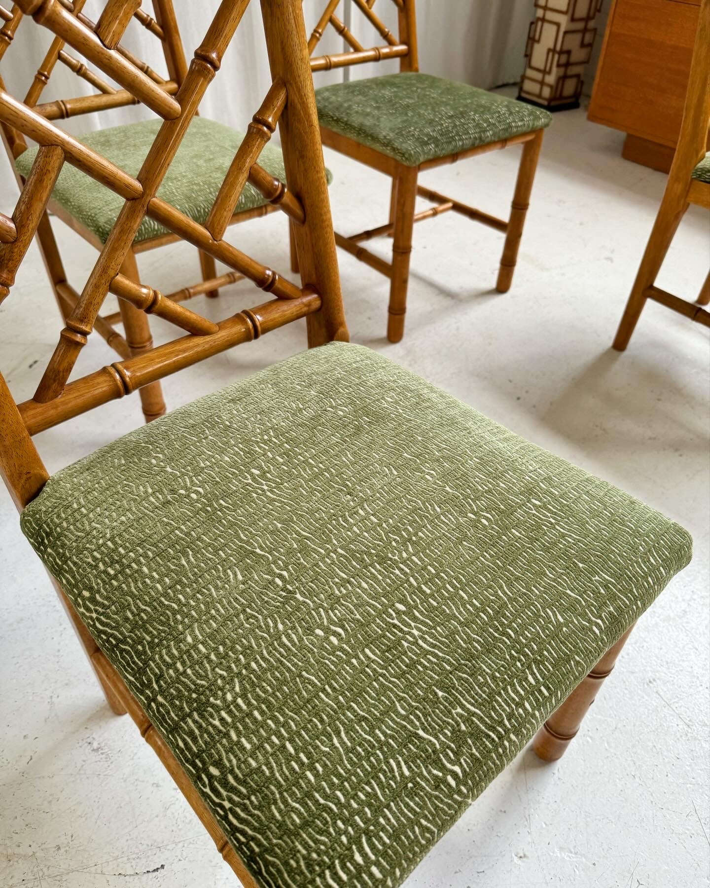 Bespoke Vintage Chippendale Dining Chairs - Set of 4