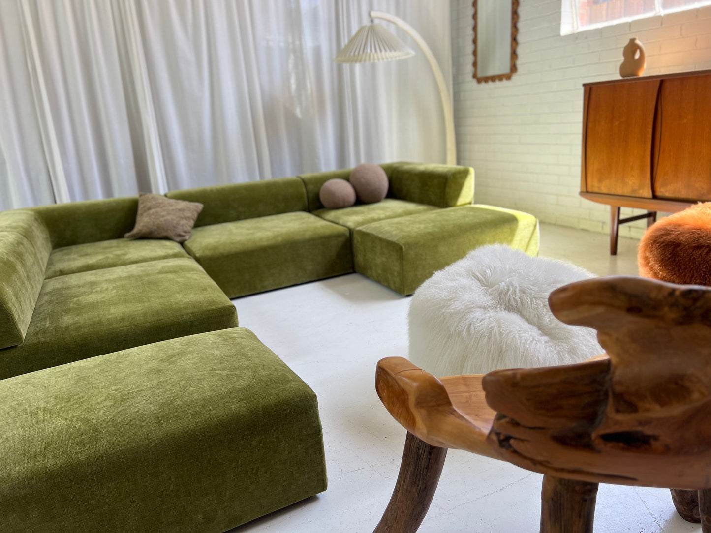 Custom Order - Anna (deposit) Bespoke Large Modular Sofa Set