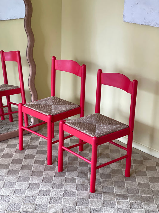 Red Rush Dining Chairs