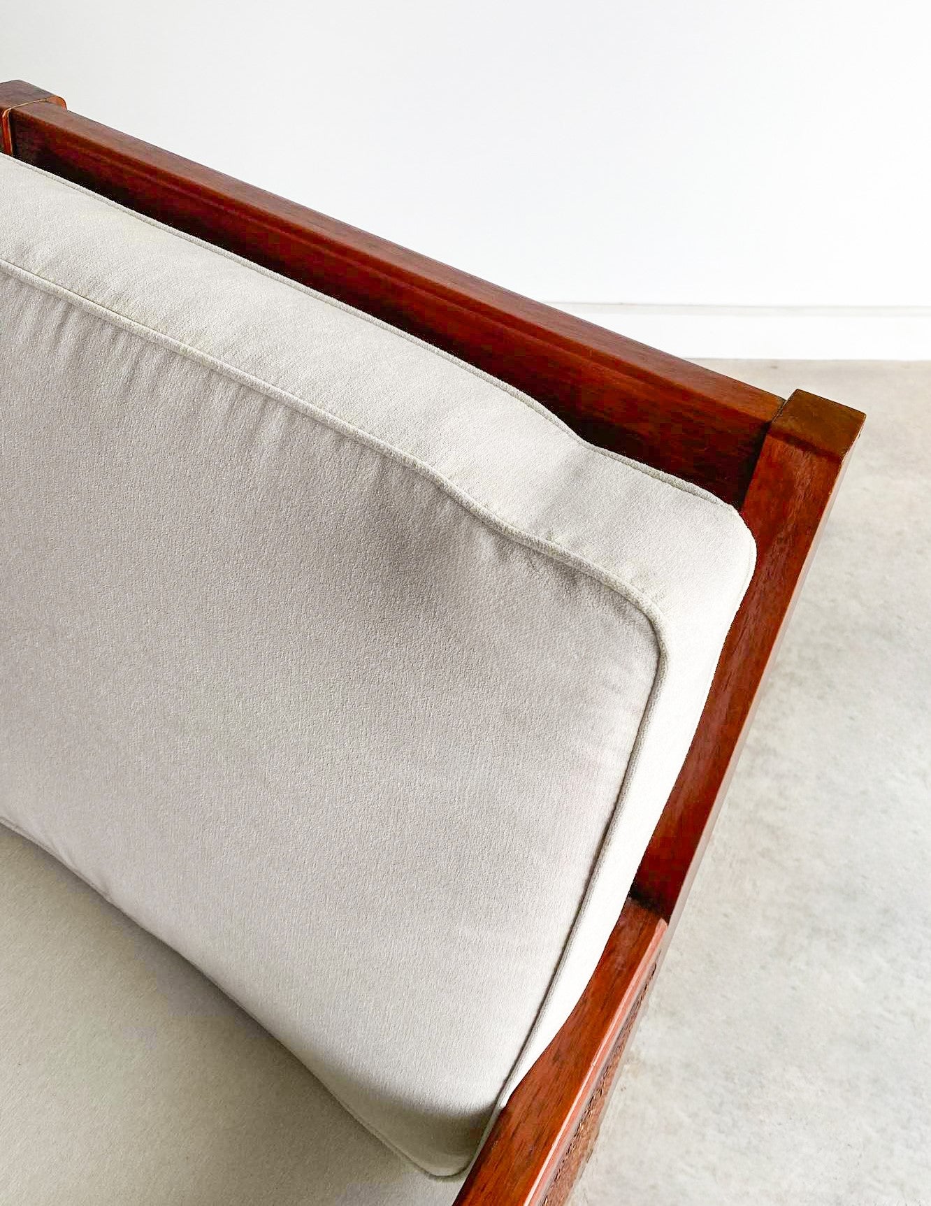 Rattan Sofa and Armchairs (sold separately)