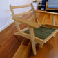 Vintage Hans Wegner Plank Chair and Footstool