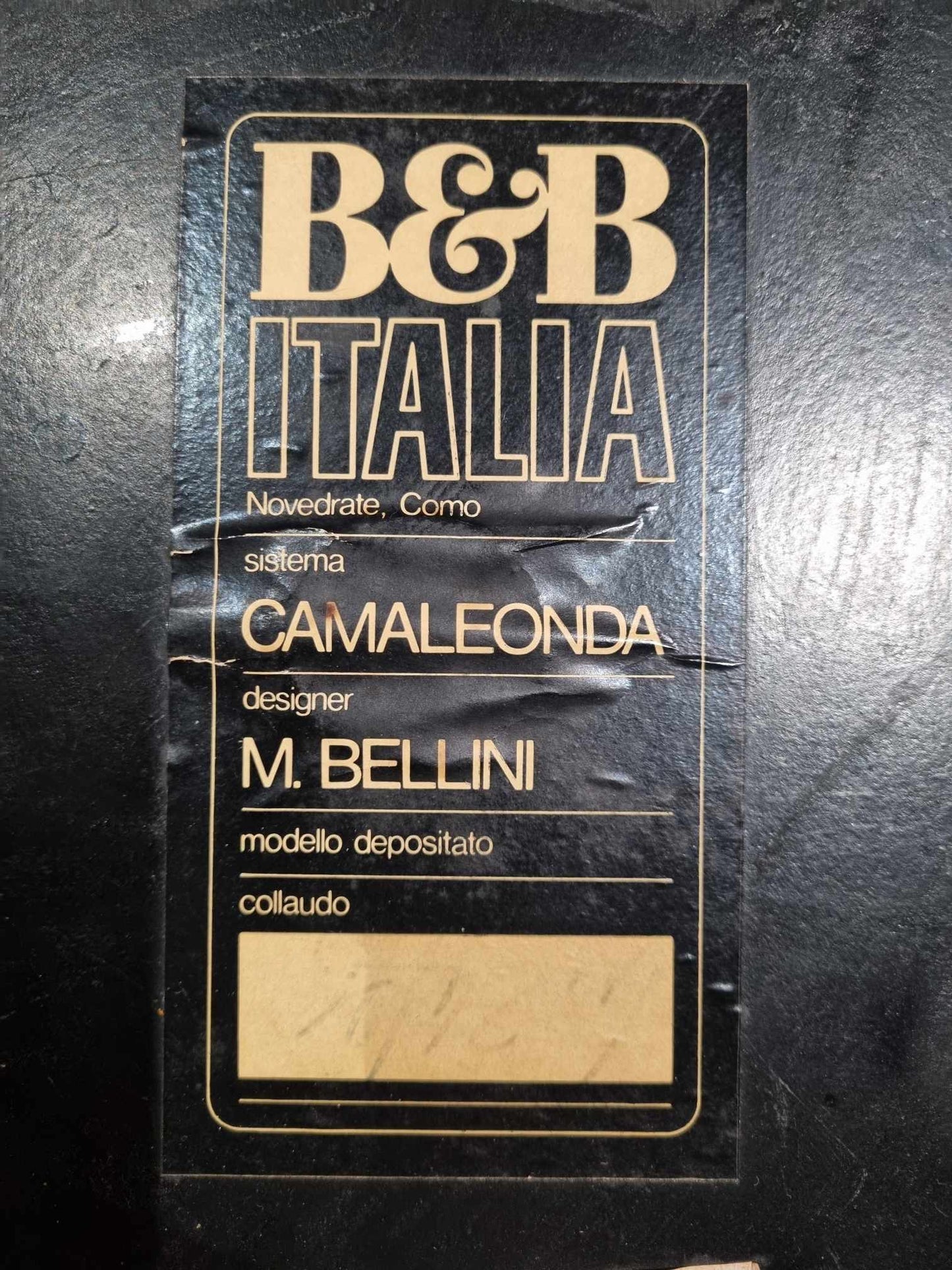 Original 1970s B&B Italia Camaleonda Sofa by Mario Bellini