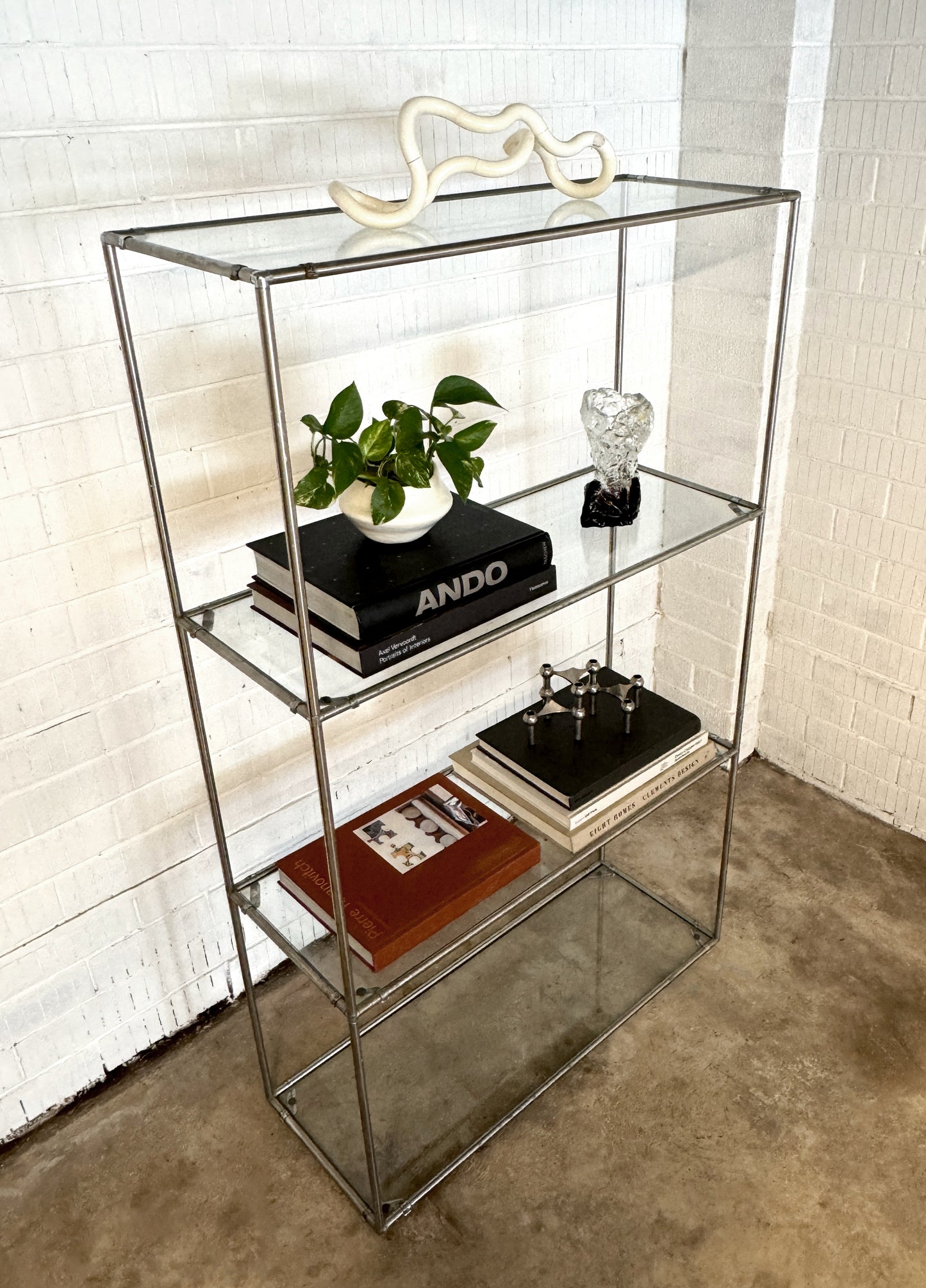 1970’s Chrome Modular Shelving