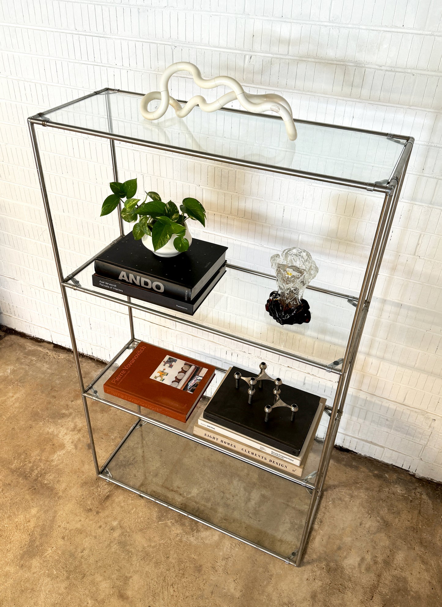 1970’s Chrome Modular Shelving