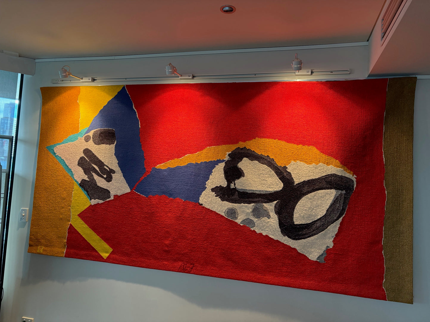 Unique Tapestry from Australian Tapestry Workshop "Arcadia" Alun Leach-Jones 1981