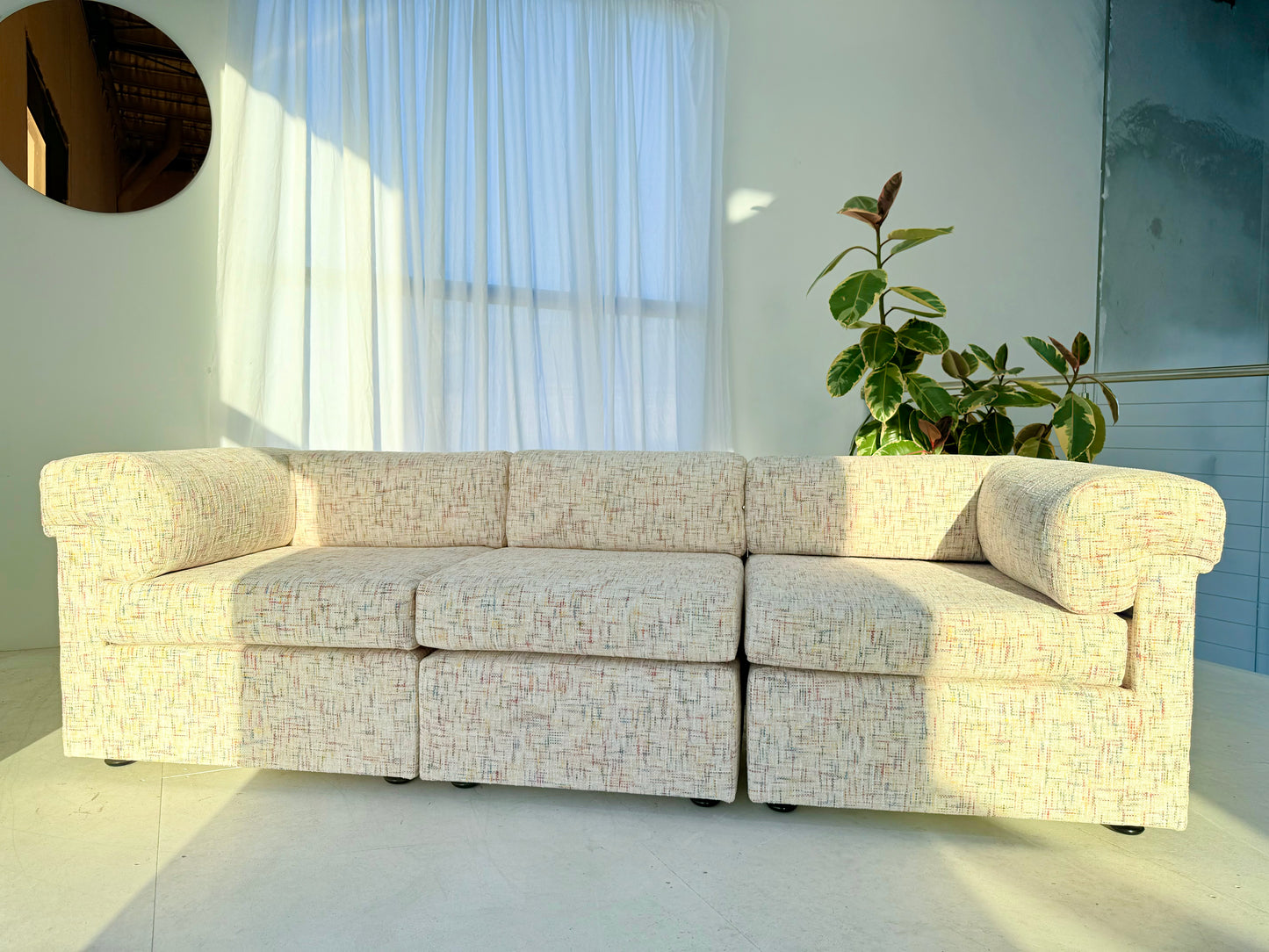 Three Piece Modular Sofa