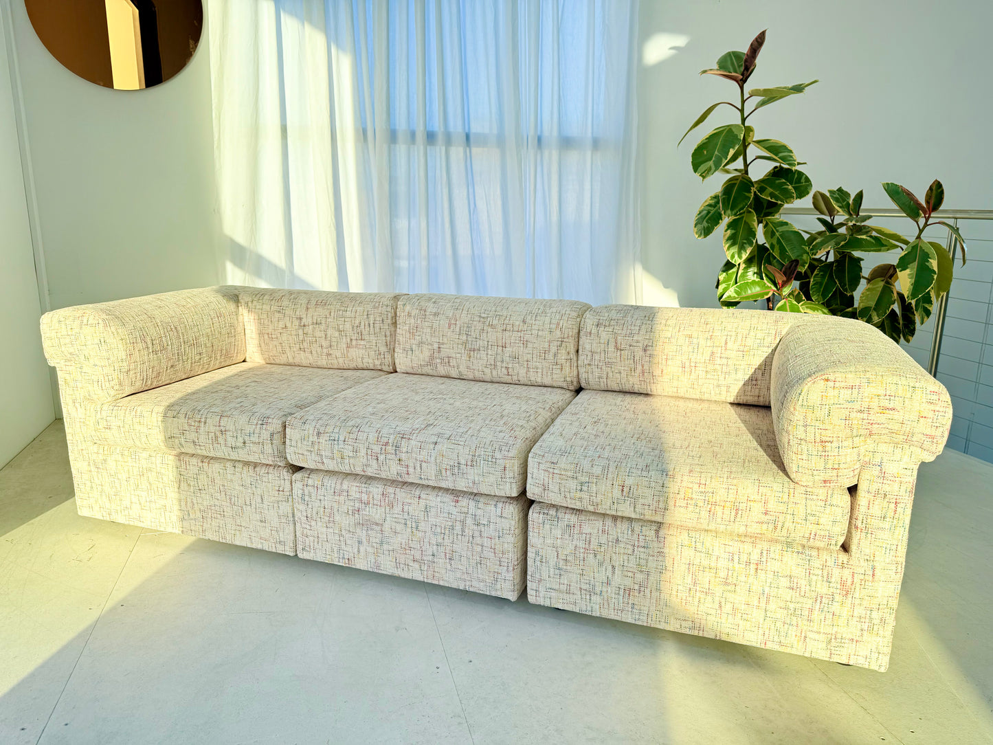 Three Piece Modular Sofa