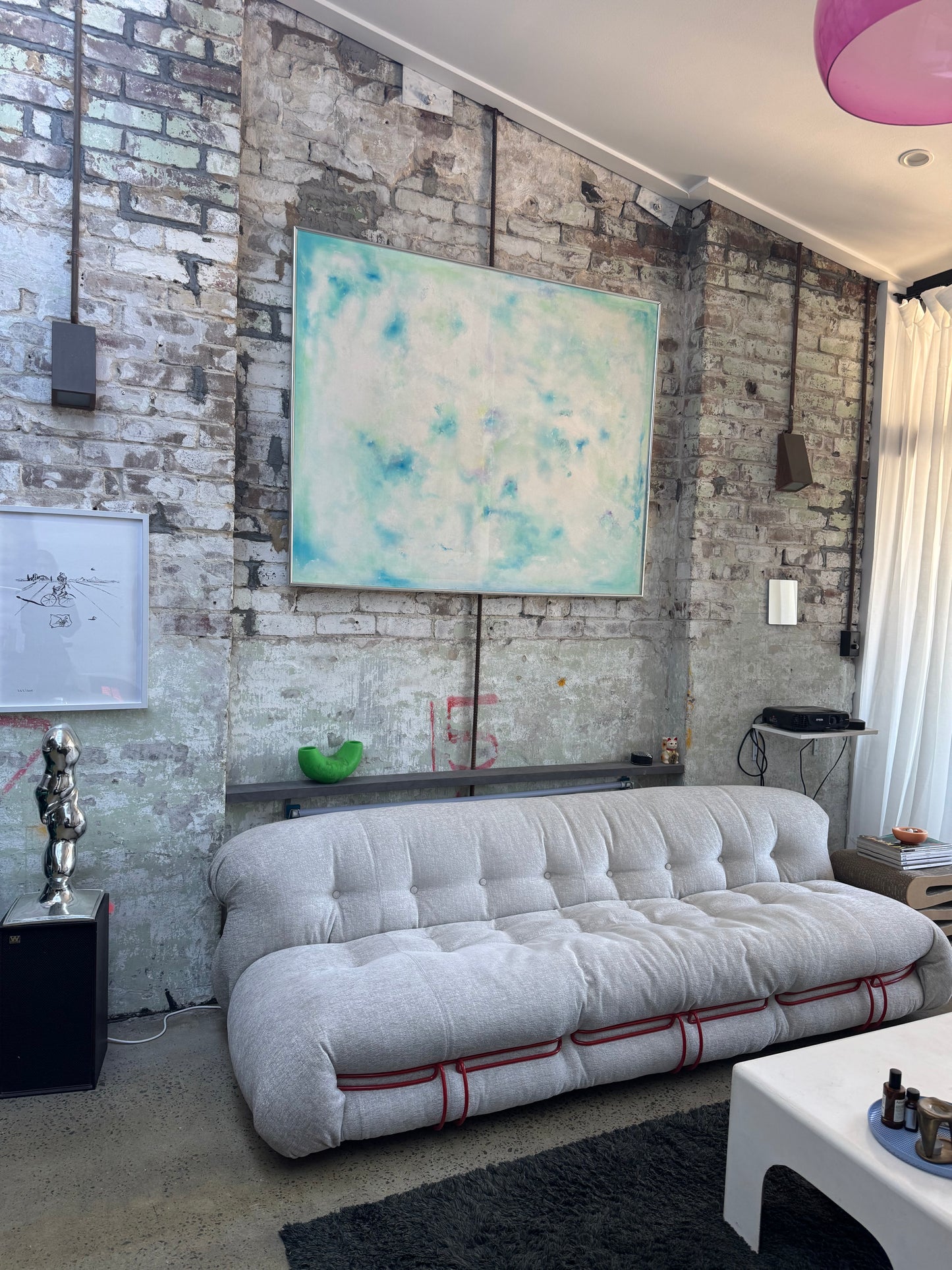 Afra & Tobia Scarpa Soriana Sofa for Cassina