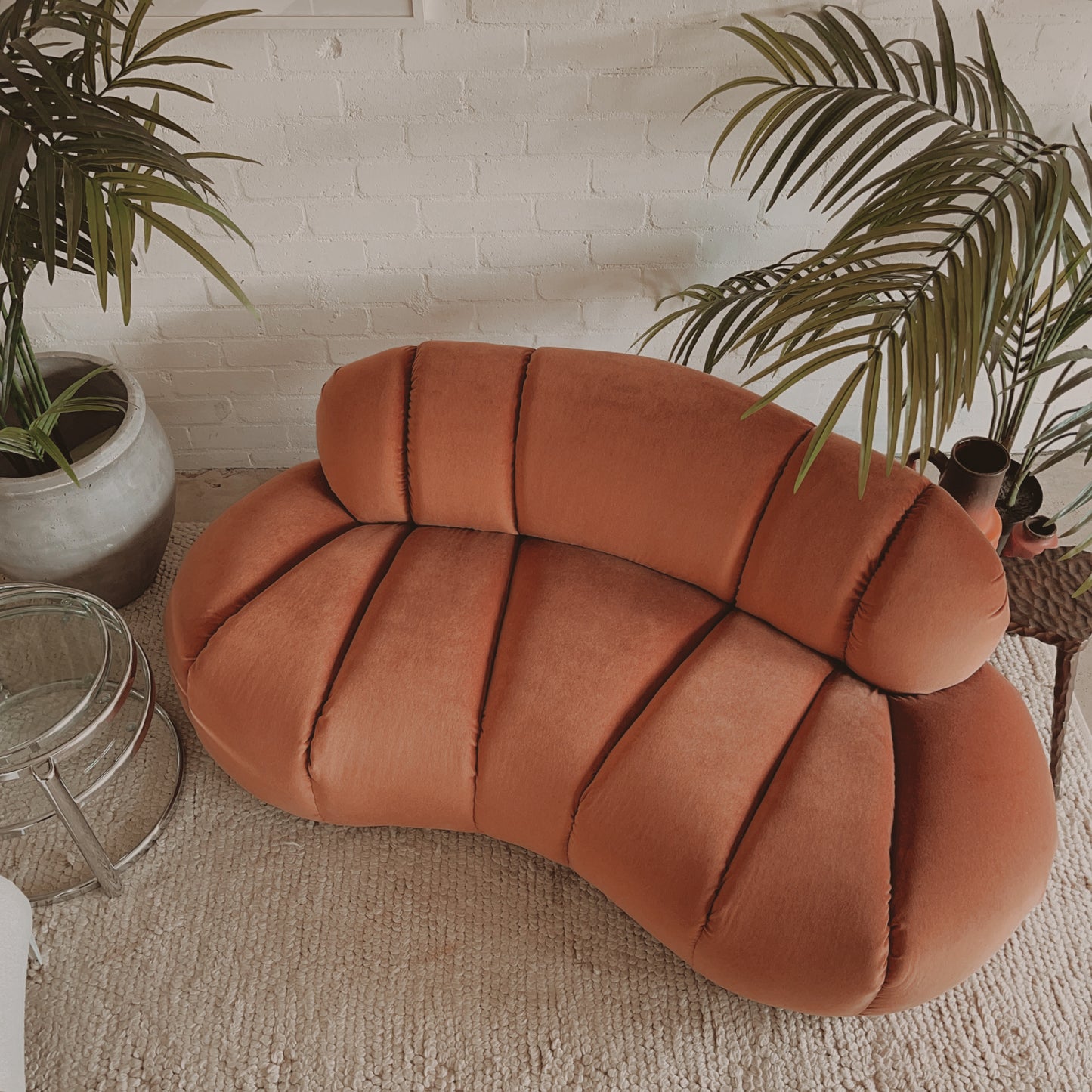 Le Petite Croissant Sofa by Alpha Modern