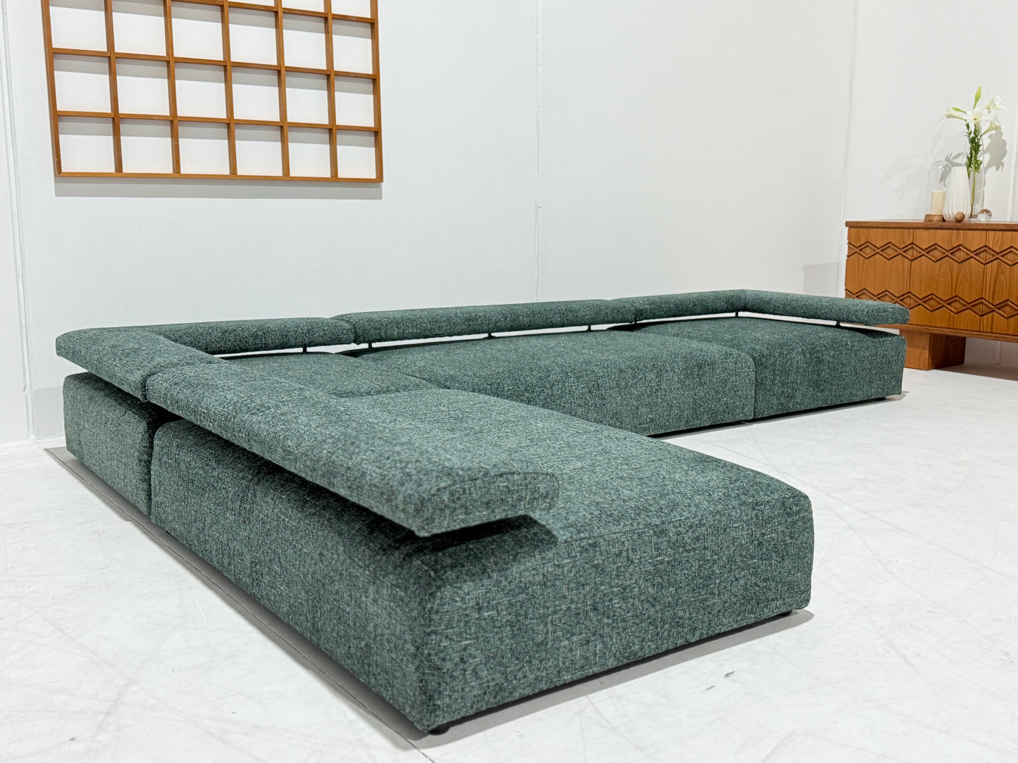 Green Modular Sofa
