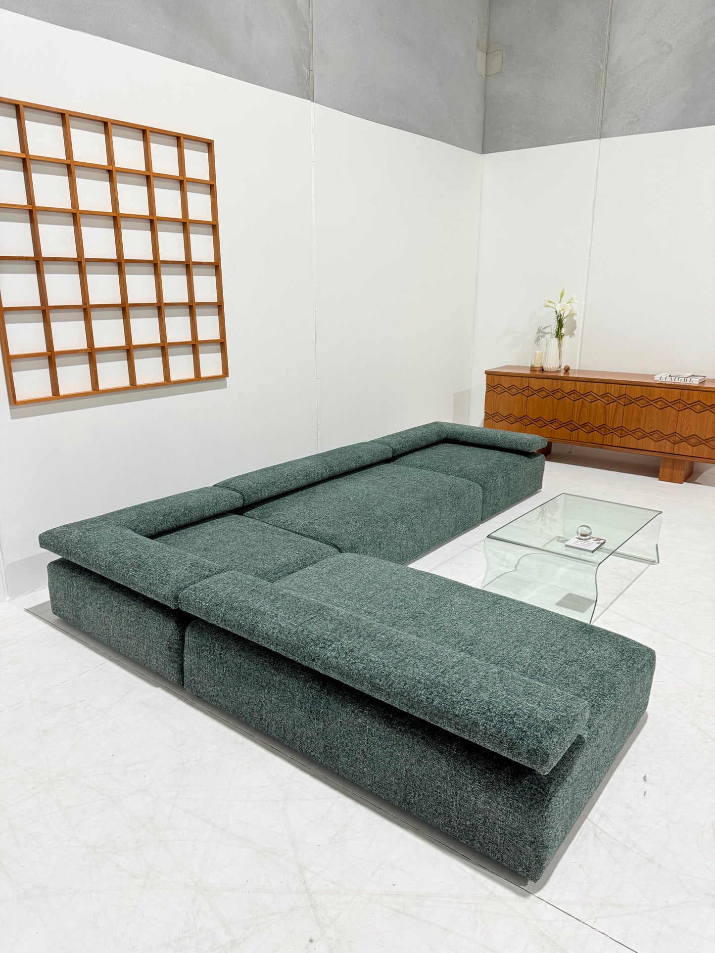 Green Modular Sofa