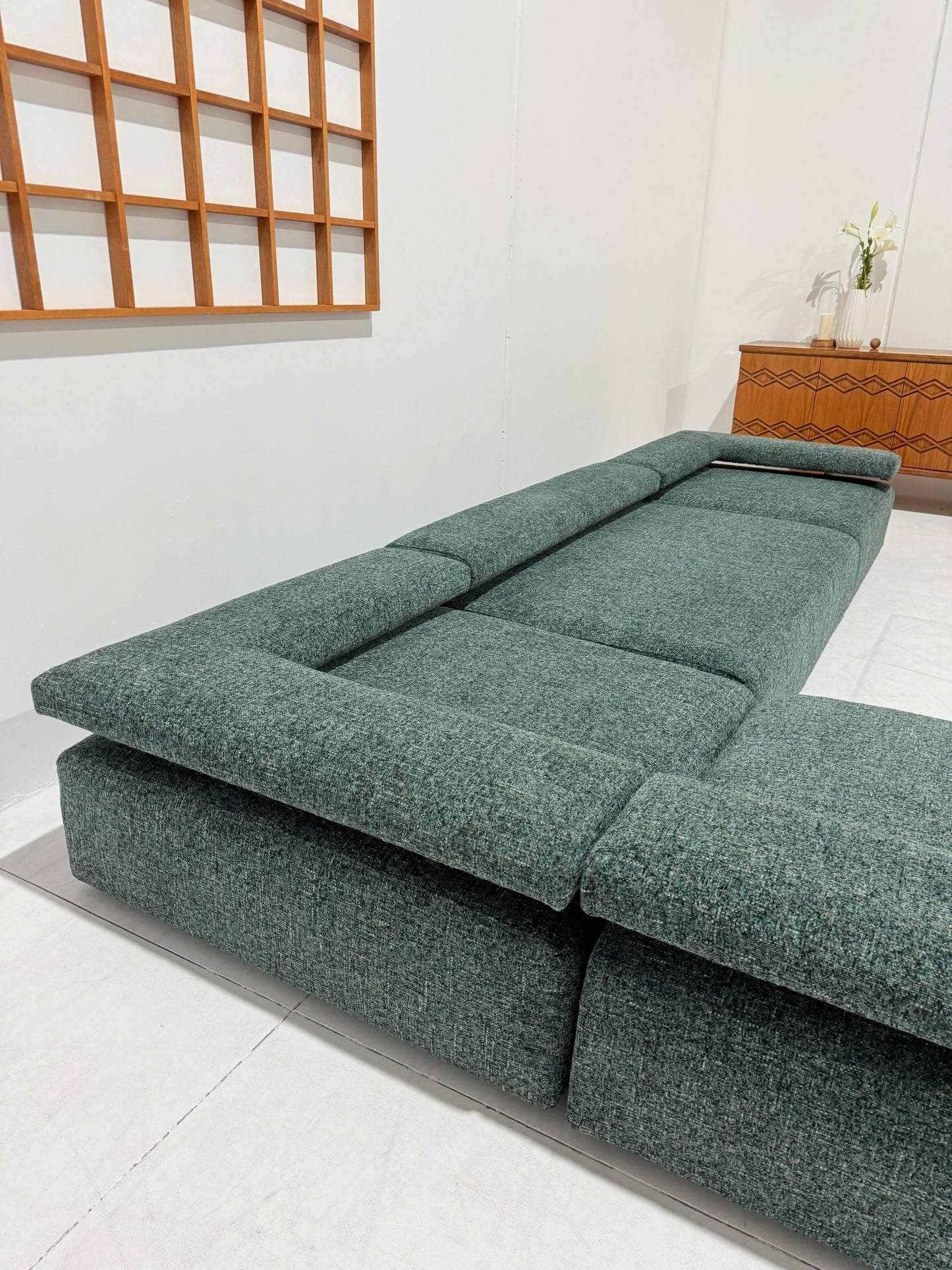 Green Modular Sofa