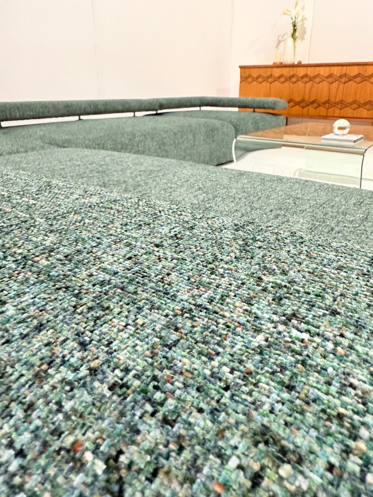 Green Modular Sofa