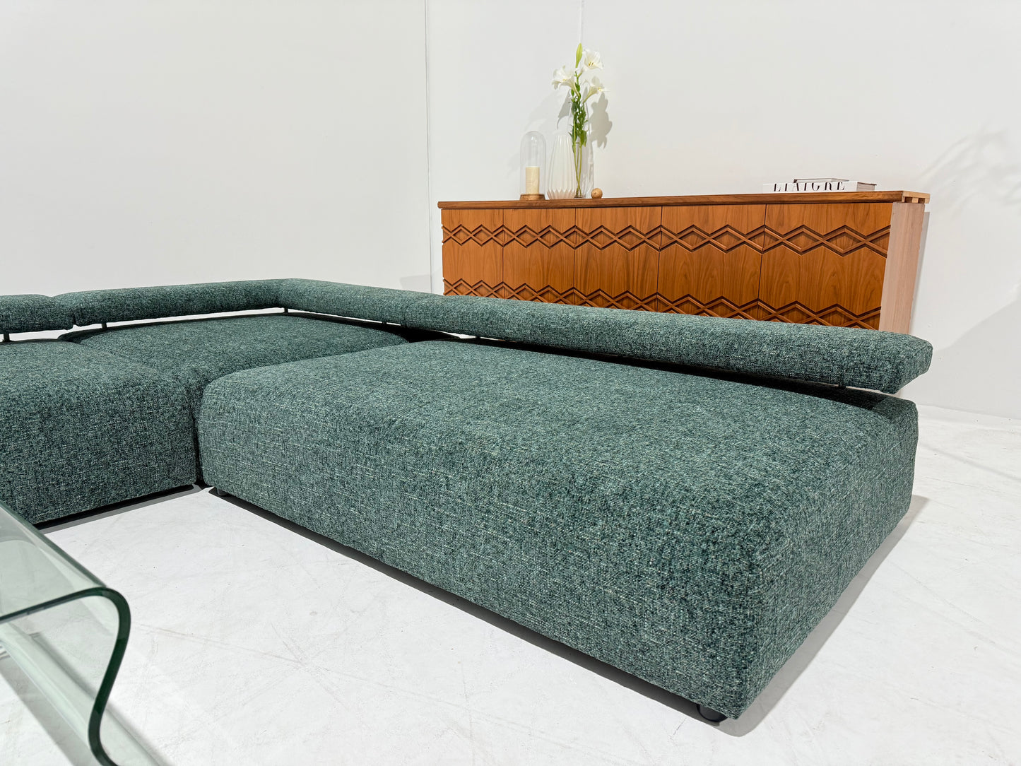 Green Modular Sofa