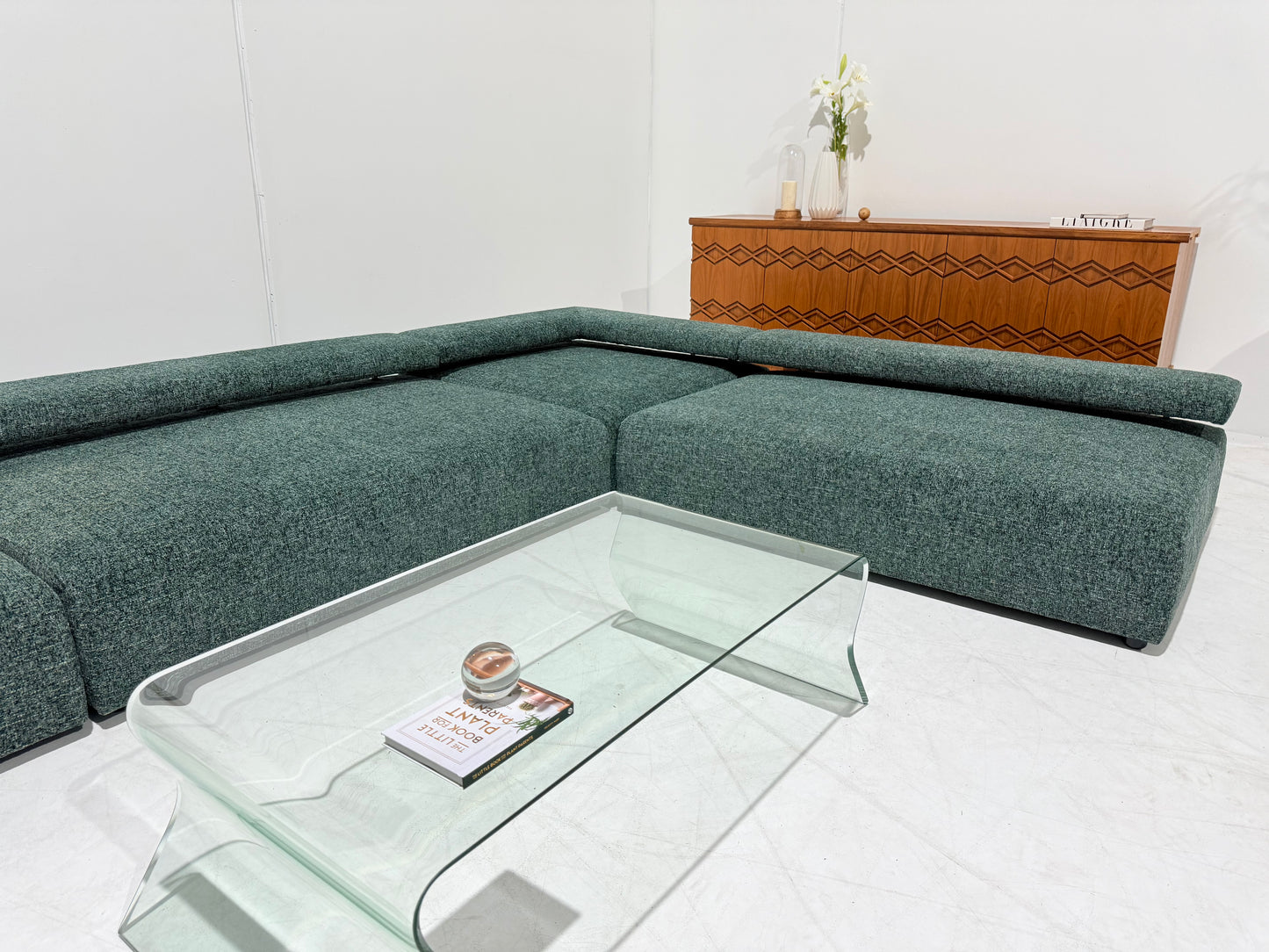 Green Modular Sofa