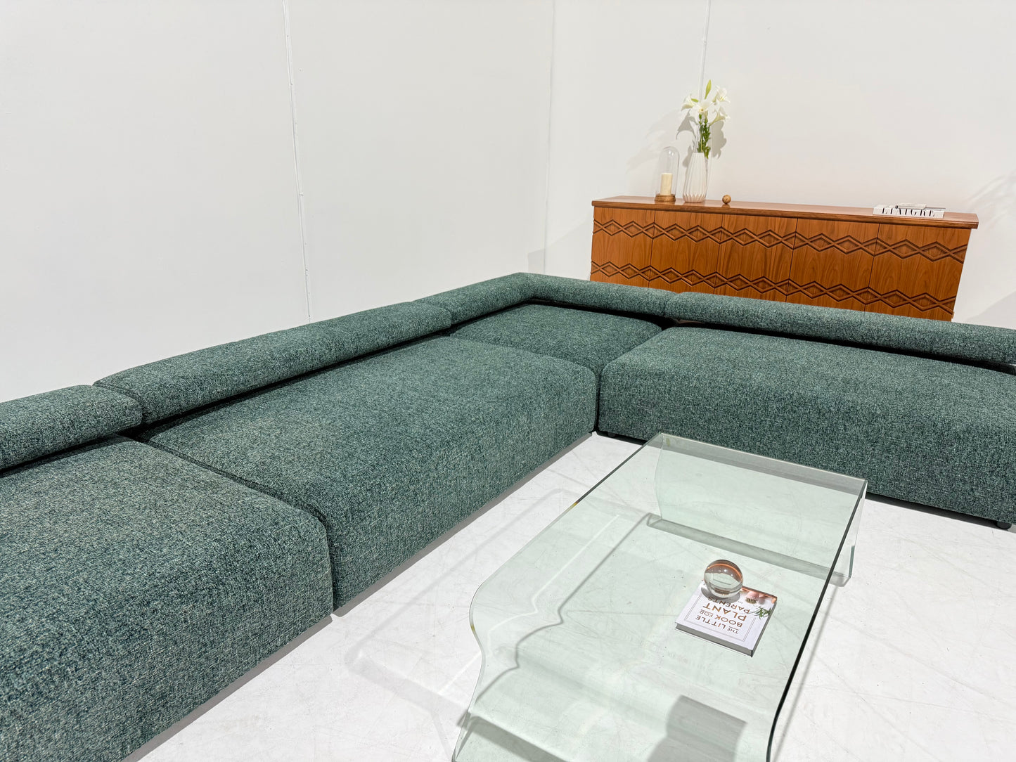 Green Modular Sofa
