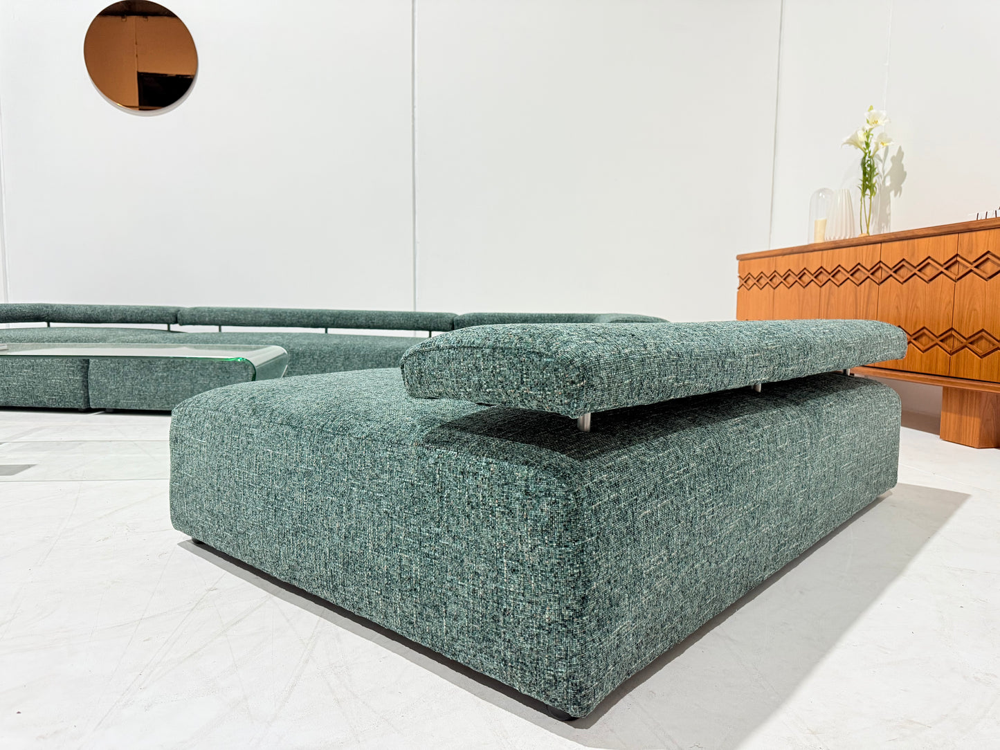 Green Modular Sofa