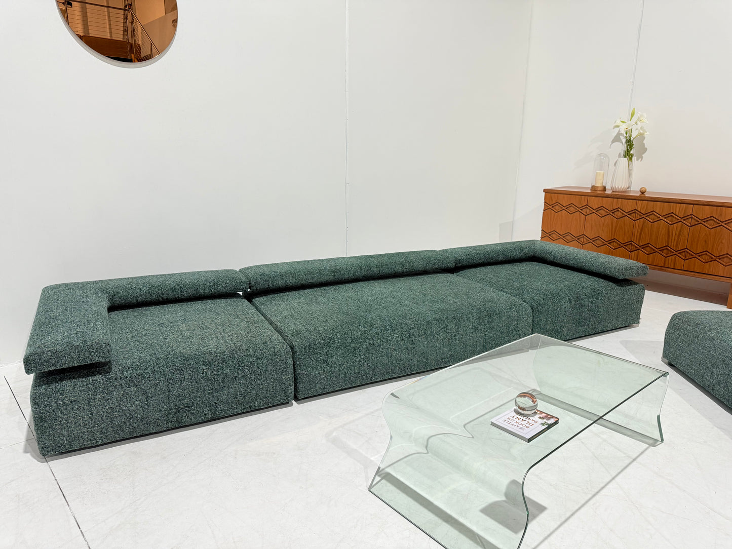 Green Modular Sofa