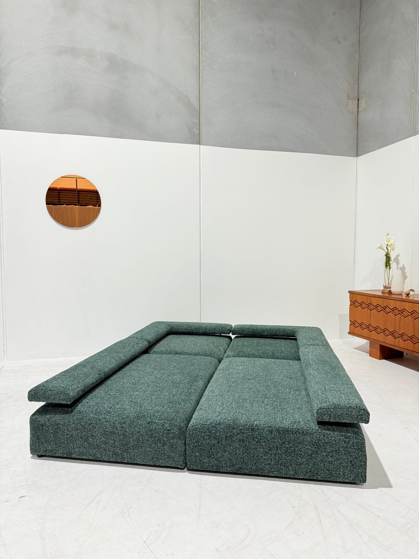 Green Modular Sofa