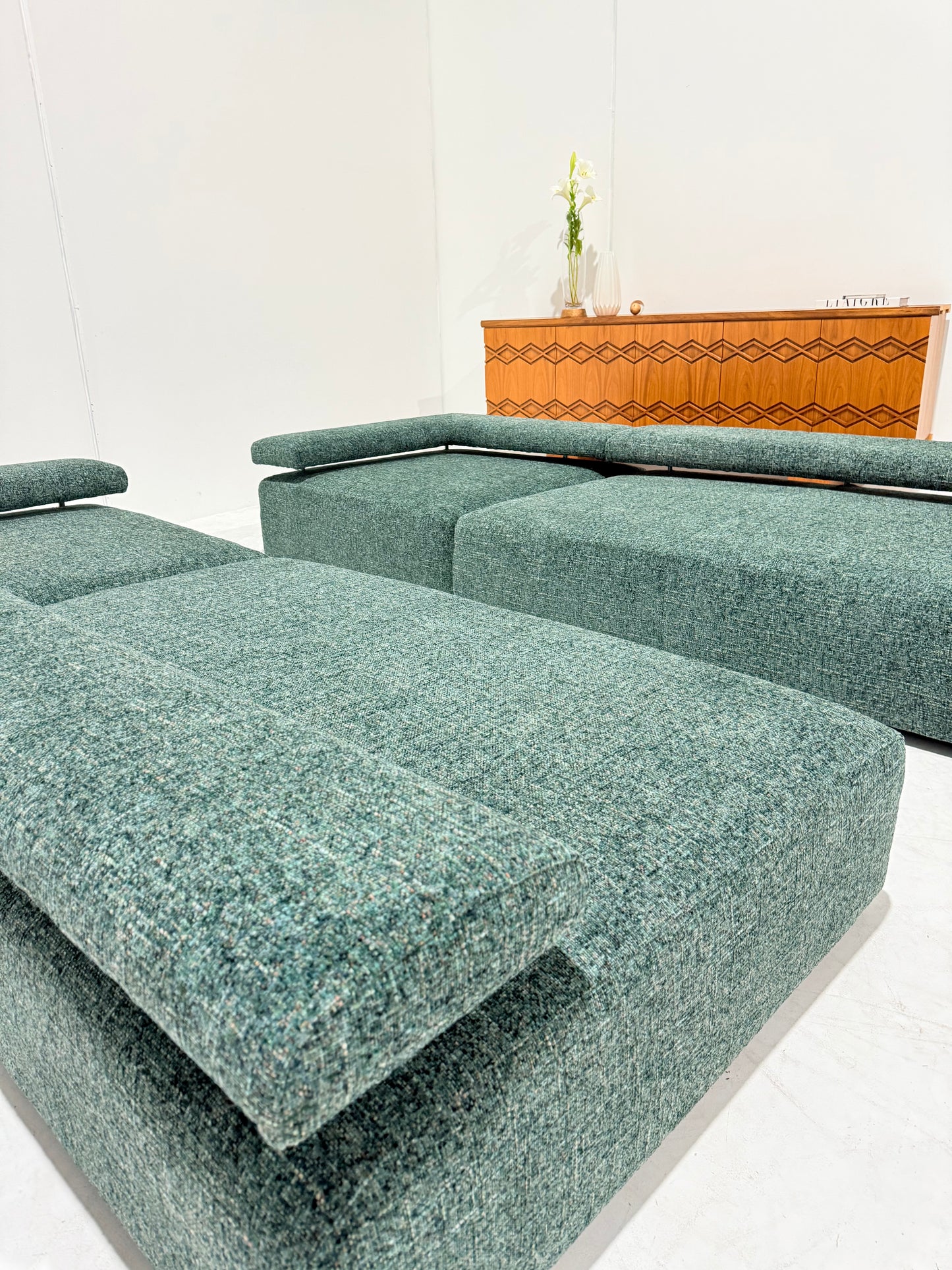 Green Modular Sofa