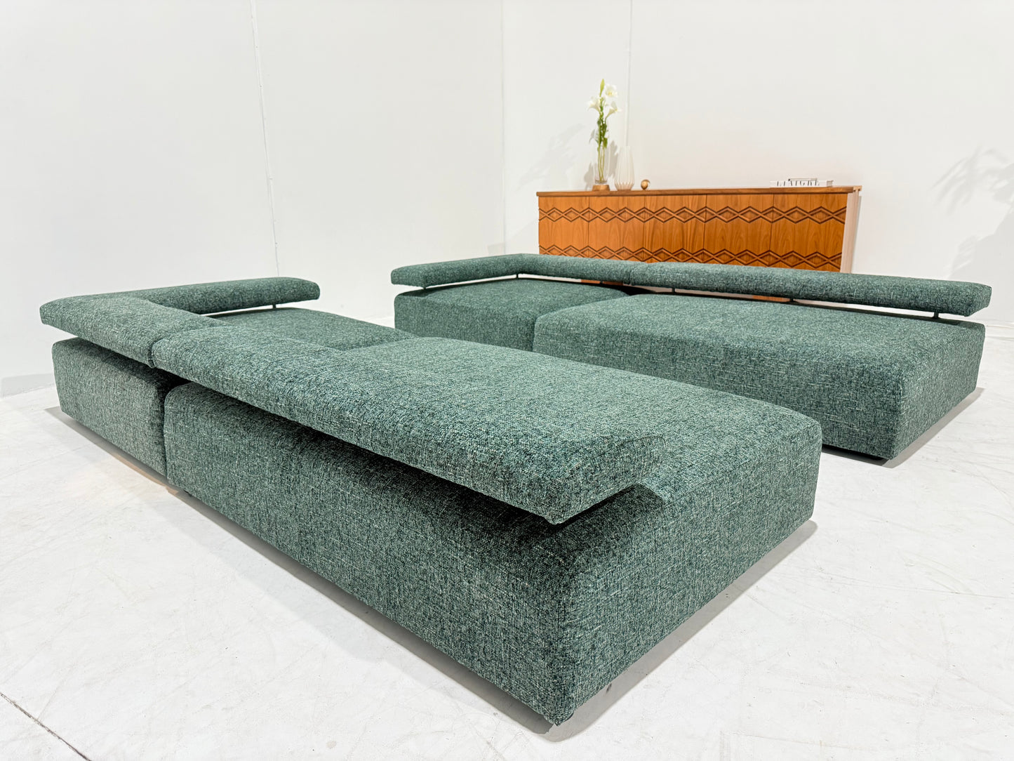 Green Modular Sofa