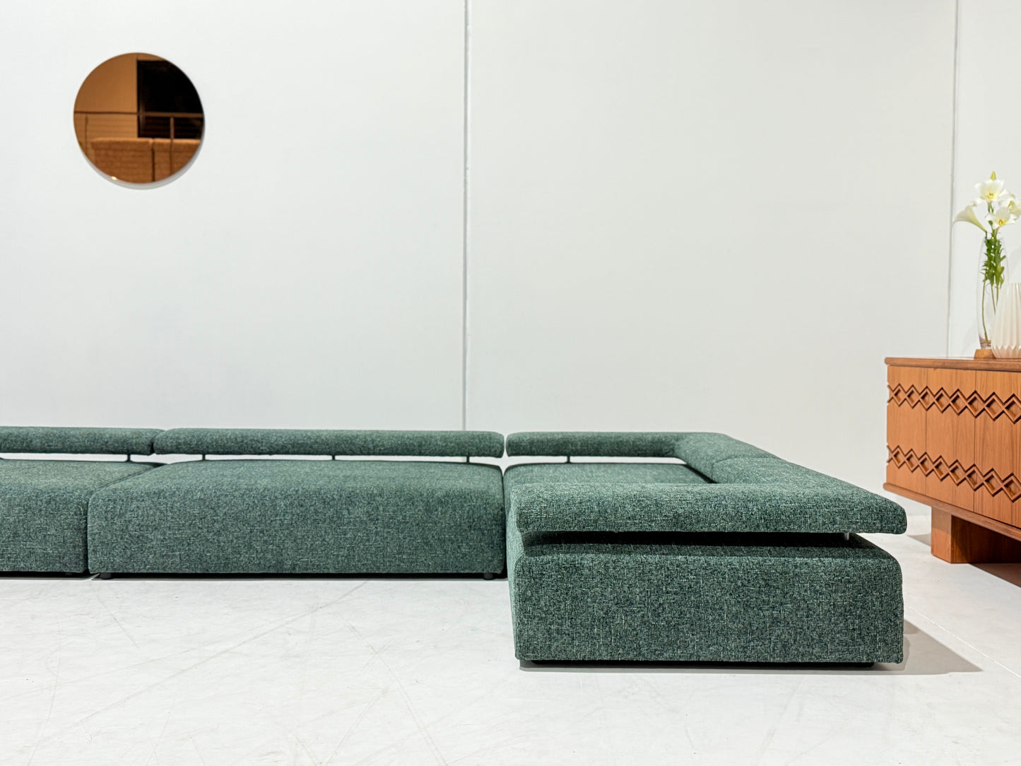 Green Modular Sofa